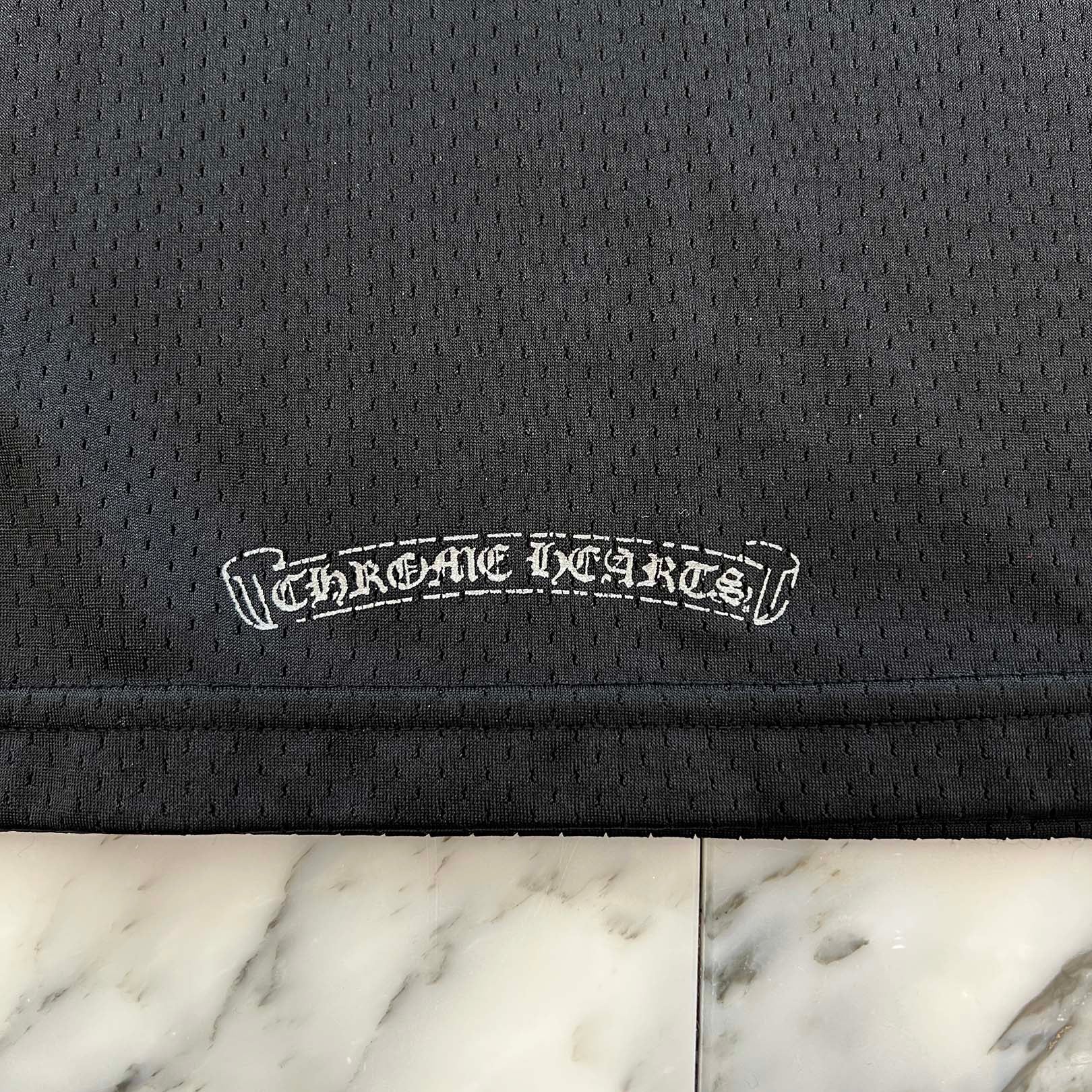 CHROME HEARTS Mesh Warm Up Jersey Size M クロムハーツ メッシュウォームアップジャージー サイズM