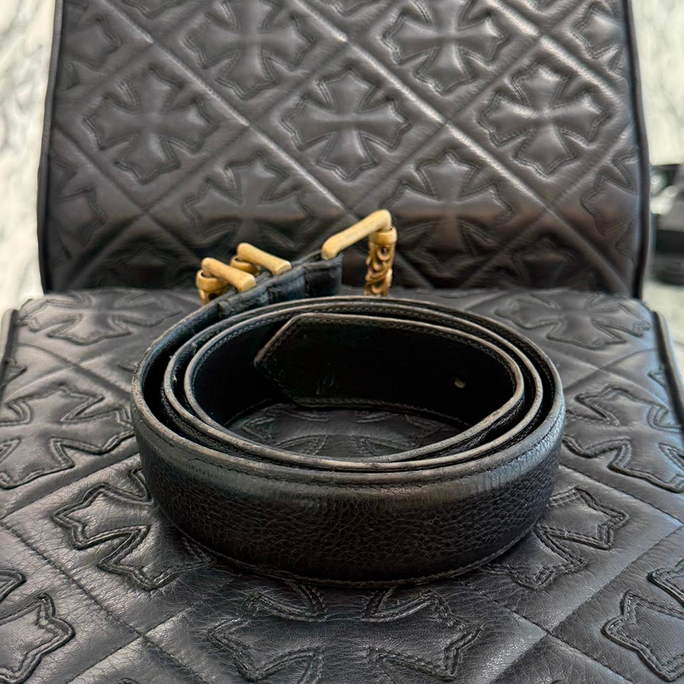 CHROME HEARTS BRONZE 3PC CELTIC ROLLER BELT 38Inch クロムハーツ ブロンズ 3ピース ケルティックローラーベルト 38インチ