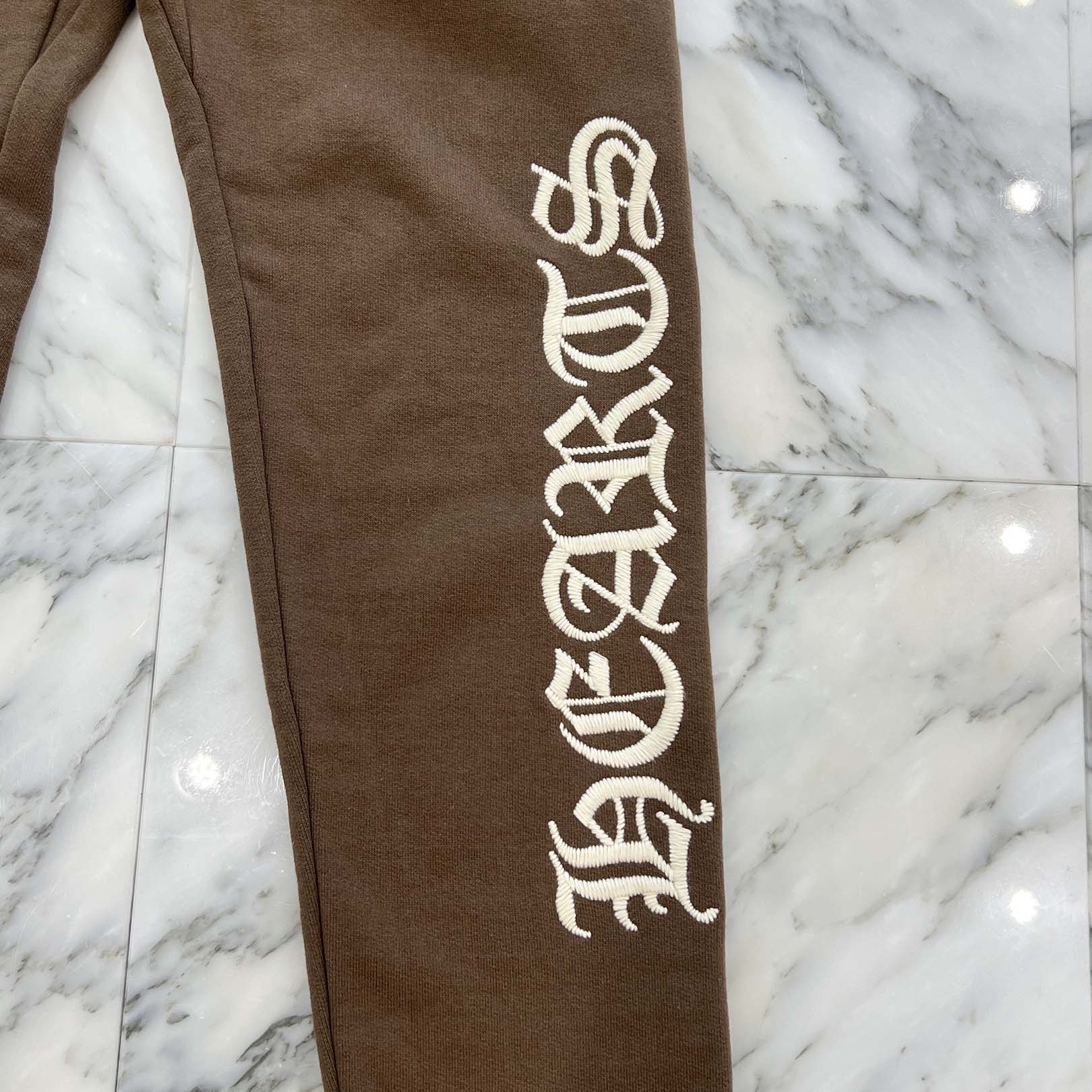 CHROME HEARTS SLO RIDE Logo Embroidery Sweat Long Pants Size S クロムハーツ スローライド ロゴ刺繍 スウェットロングパンツ サイズS