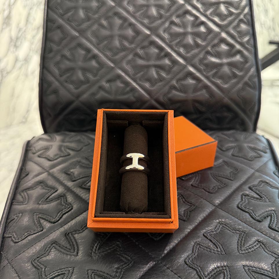 HERMES Osmose Ring GM Size 55（約15号） エルメス オスモズ リング