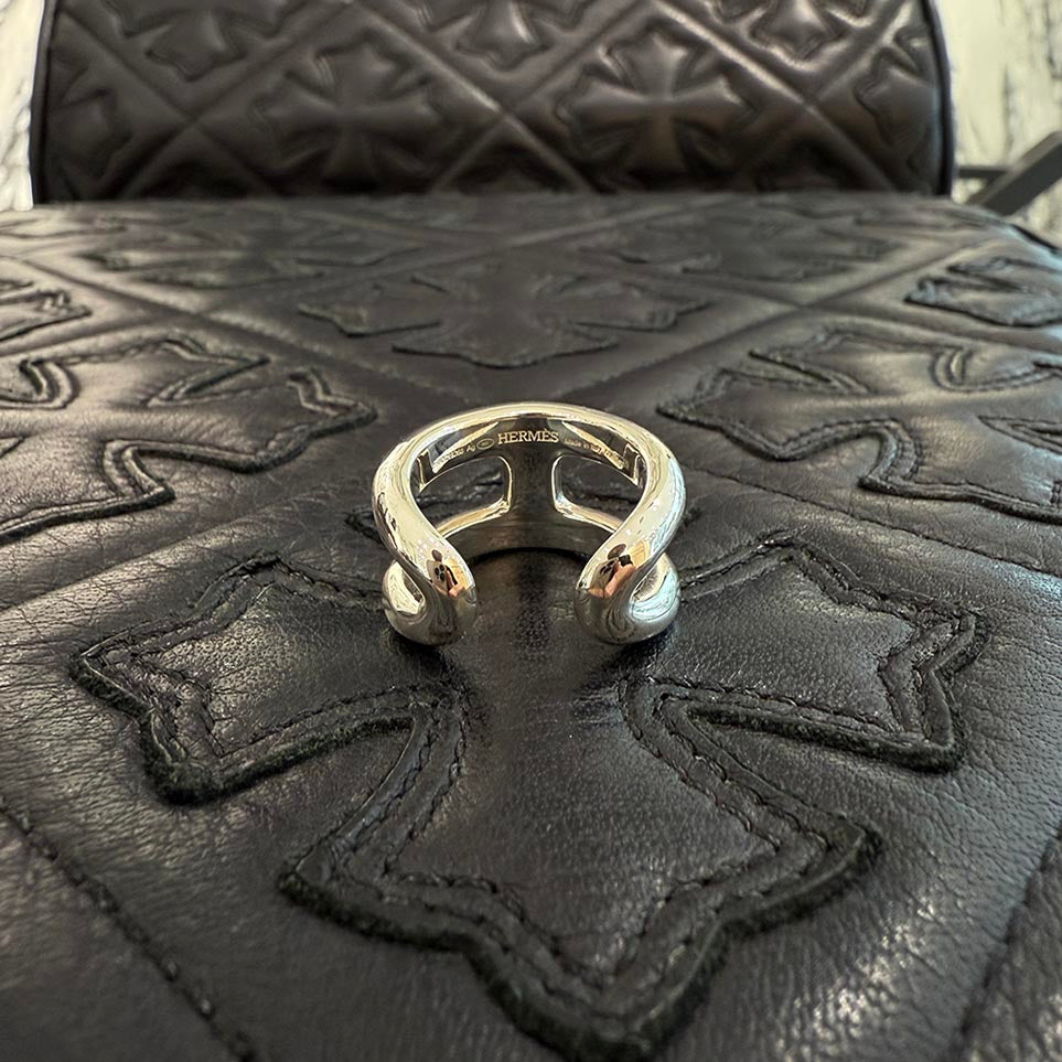 HERMES Osmose Ring GM Size 55（約15号） エルメス オスモズ リング