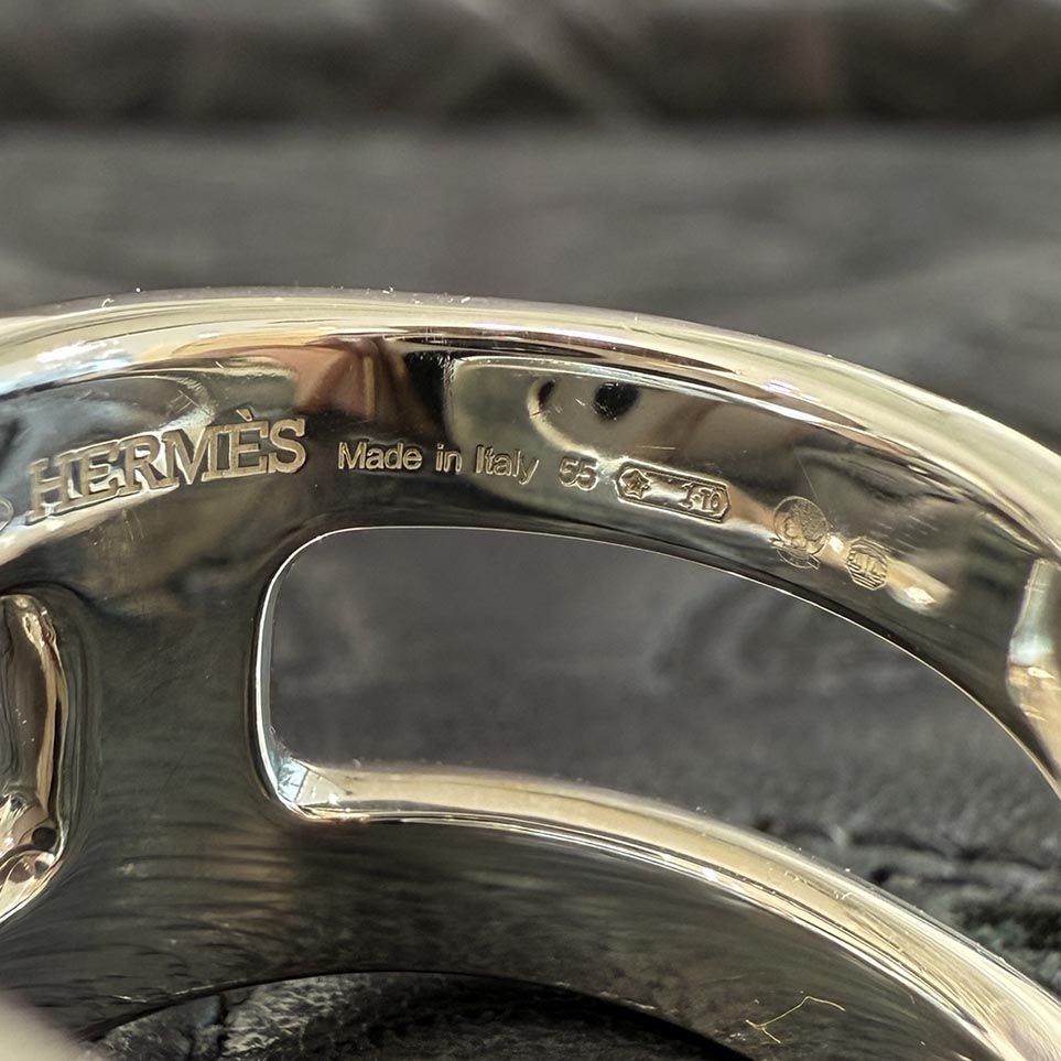 HERMES Osmose Ring GM Size 55（約15号） エルメス オスモズ リング