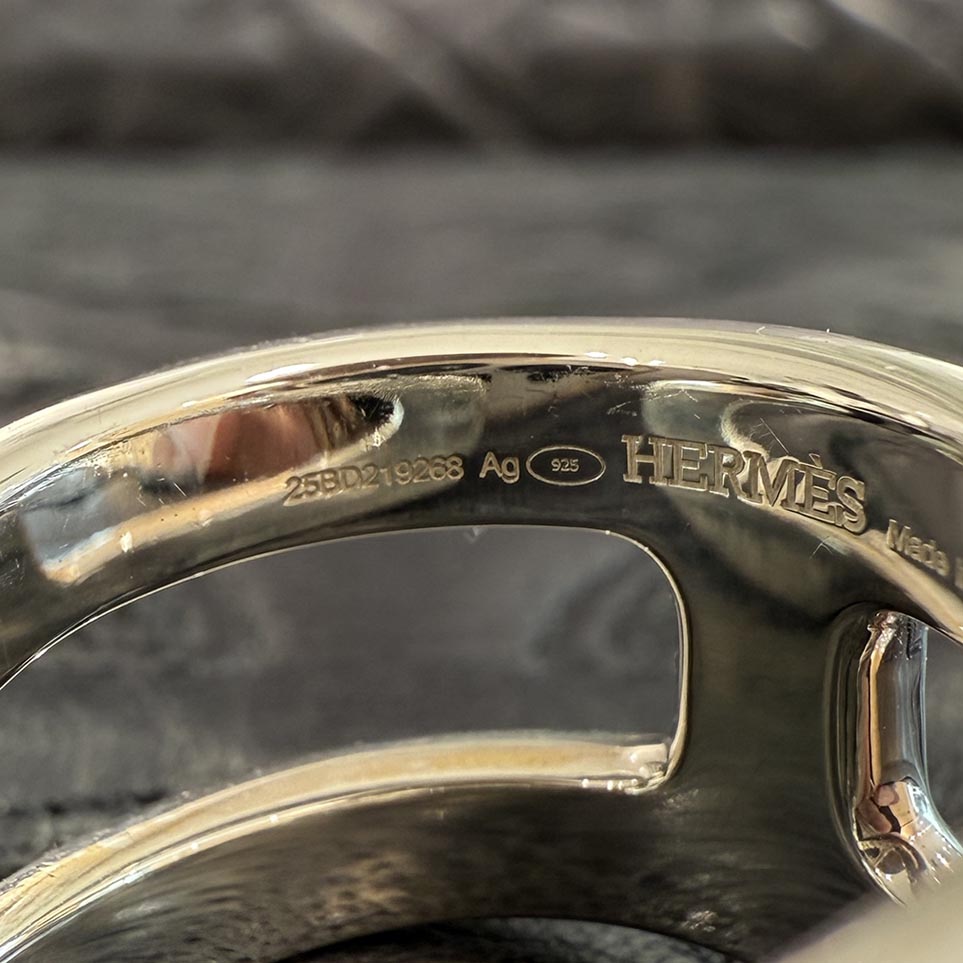 HERMES Osmose Ring GM Size 55（約15号） エルメス オスモズ リング