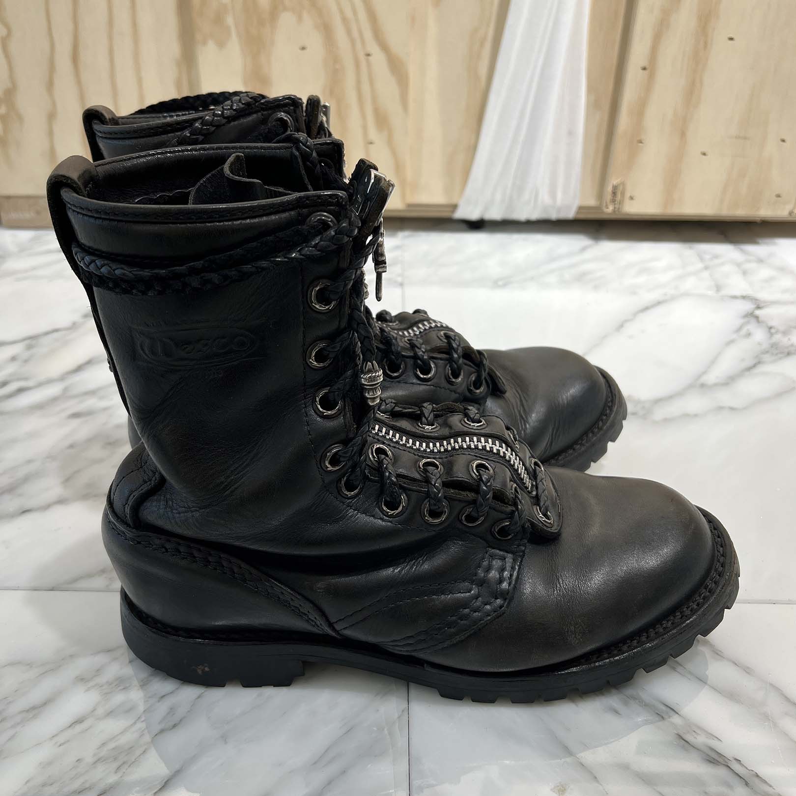 CHROME HEARTS × WESCO Fireman Custom Leather Boots Size US10（約28cm）クロムハーツ × ウエスコ ファイヤーマンカスタムレザーブーツ サイズUS10（約28cm）