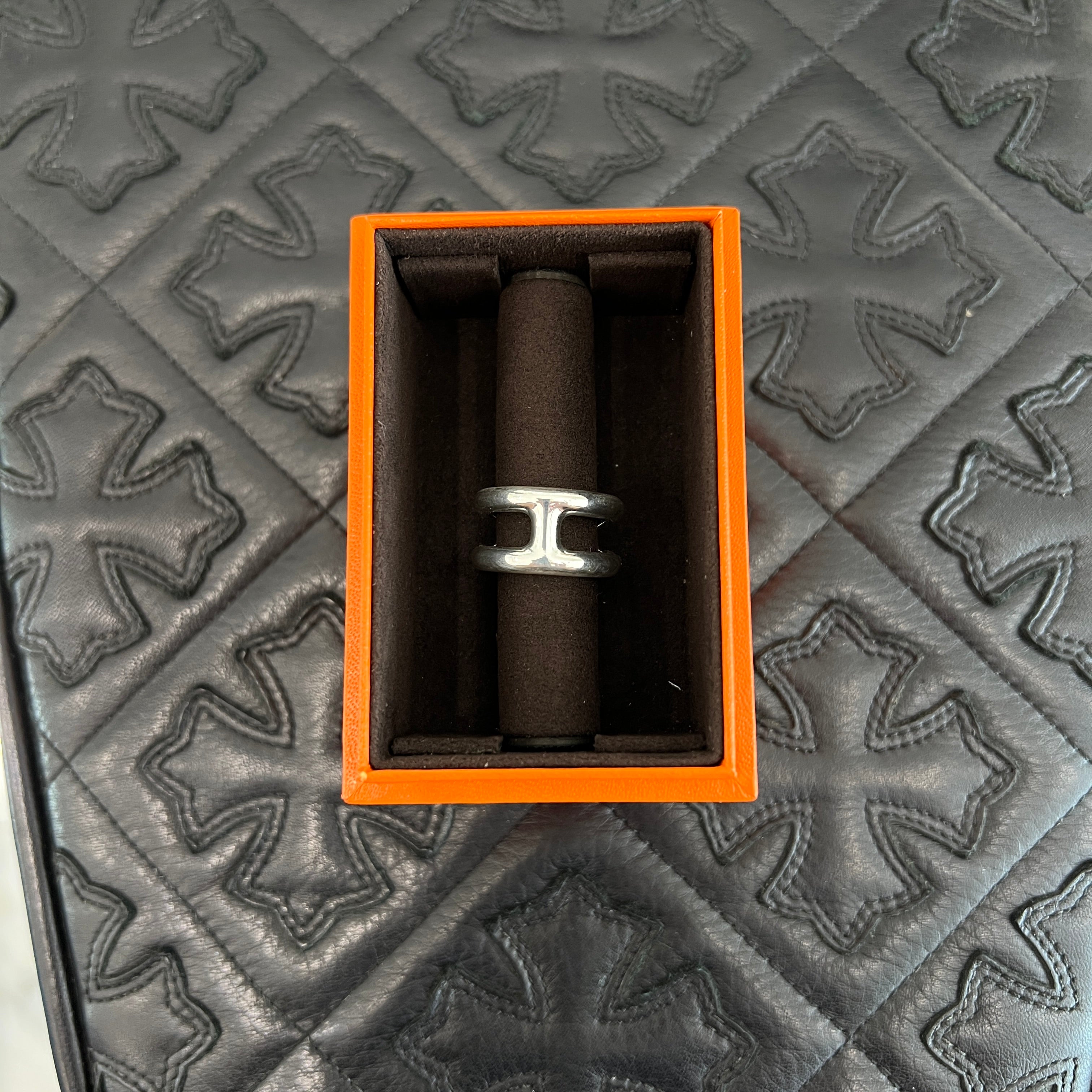 HERMES Osmose Ring GM Size 17号 エルメス オスモズ リング GM サイズ17号