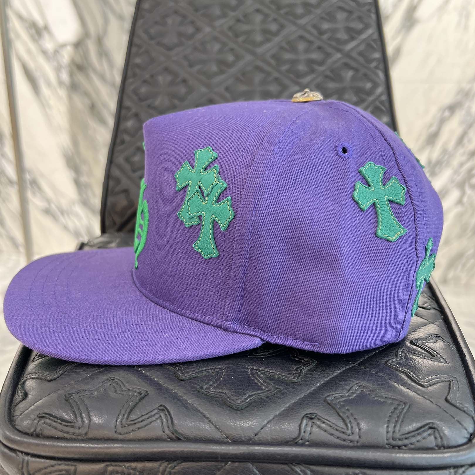 CHROME HEARTS Cemetery Cross Patch Trucker Cap ONE SIZE（51-61) クロムハーツ セメタリークロスパッチ トラッカーキャップ ONE SIZE（51-61）