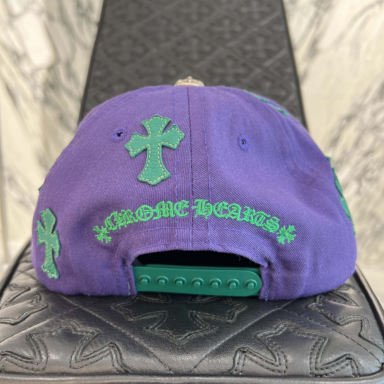 CHROME HEARTS Cemetery Cross Patch Trucker Cap ONE SIZE（51-61) クロムハーツ セメタリークロスパッチ トラッカーキャップ ONE SIZE（51-61）