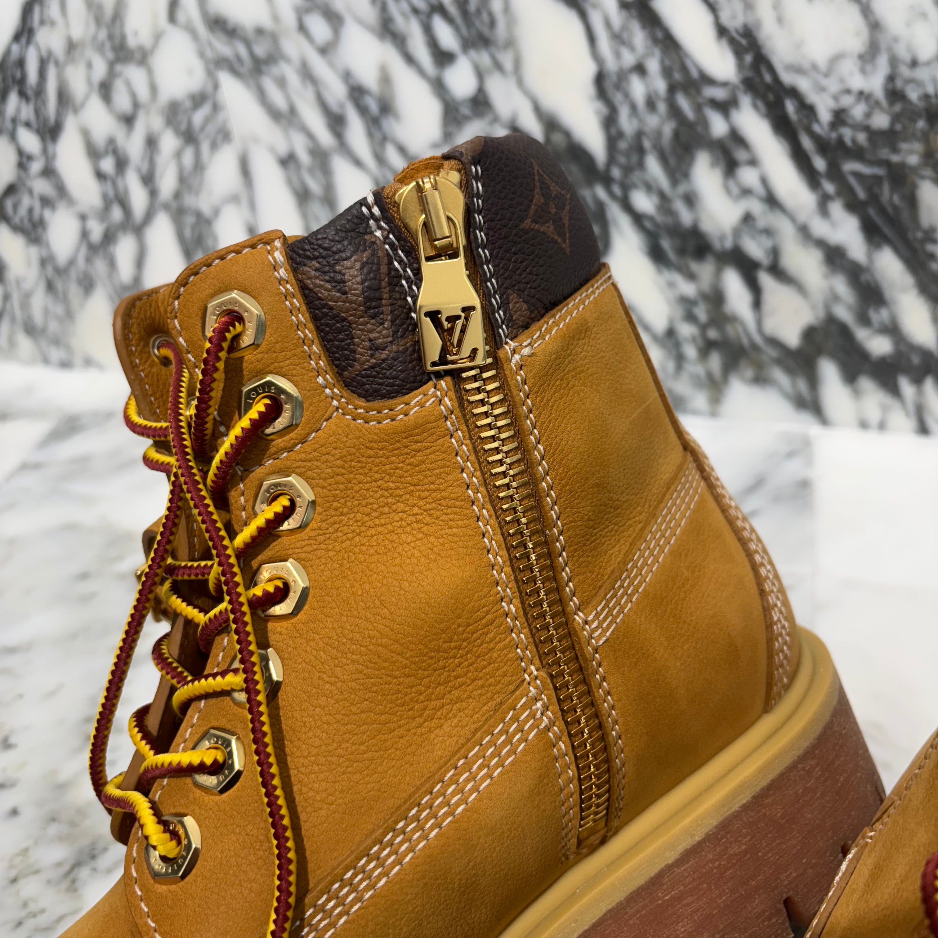 LOUIS VUITTON × Timberland 2024AW Ankle Boots 1AD74Z Size 9（27cm）ルイヴィトン × ティンバーランド アンクルブーツ 27cm