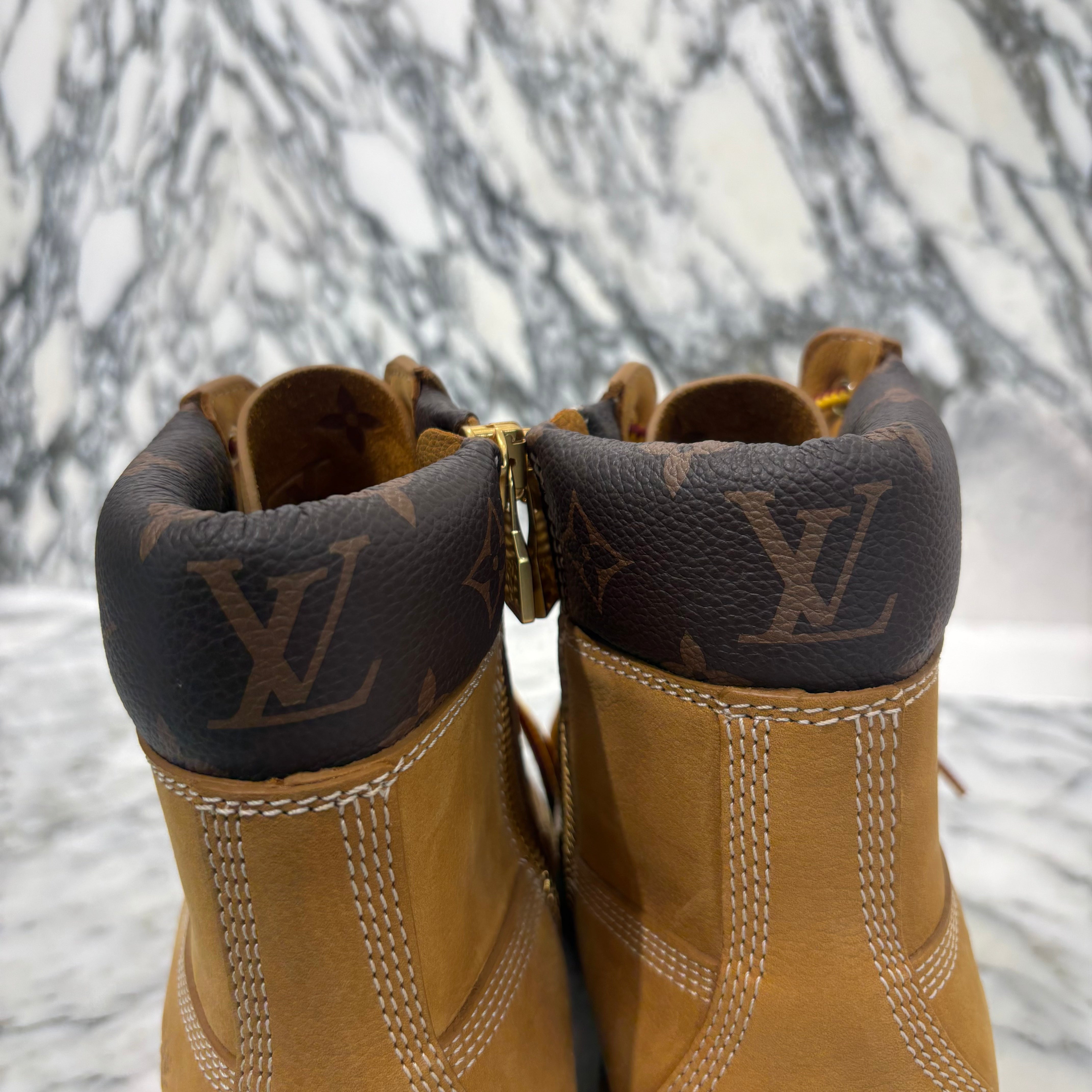 LOUIS VUITTON × Timberland 2024AW Ankle Boots 1AD74Z Size 9（27cm）ルイヴィトン × ティンバーランド アンクルブーツ 27cm