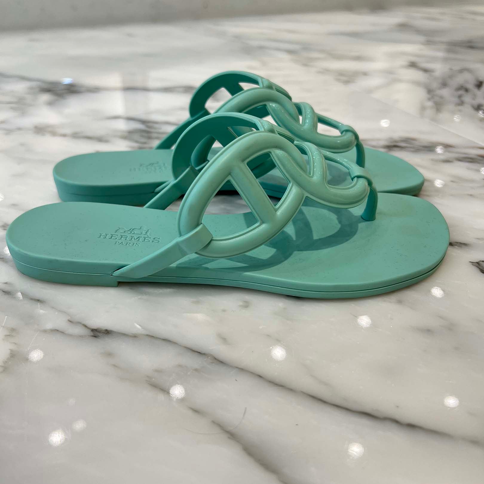 HERMES Chaine d’Ancre "Egerie" Sandals Size 35(約22.0～22.5cm) エルメス シェーヌダンクル "エジェリ"サンダル サイズ35(約22.0～22.5cm)