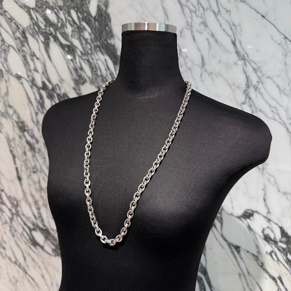 CHROME HEARTS Large Paper Chain Neckless 30 Inch クロムハーツ ラージペーパーチェーン ネックレス 30インチ