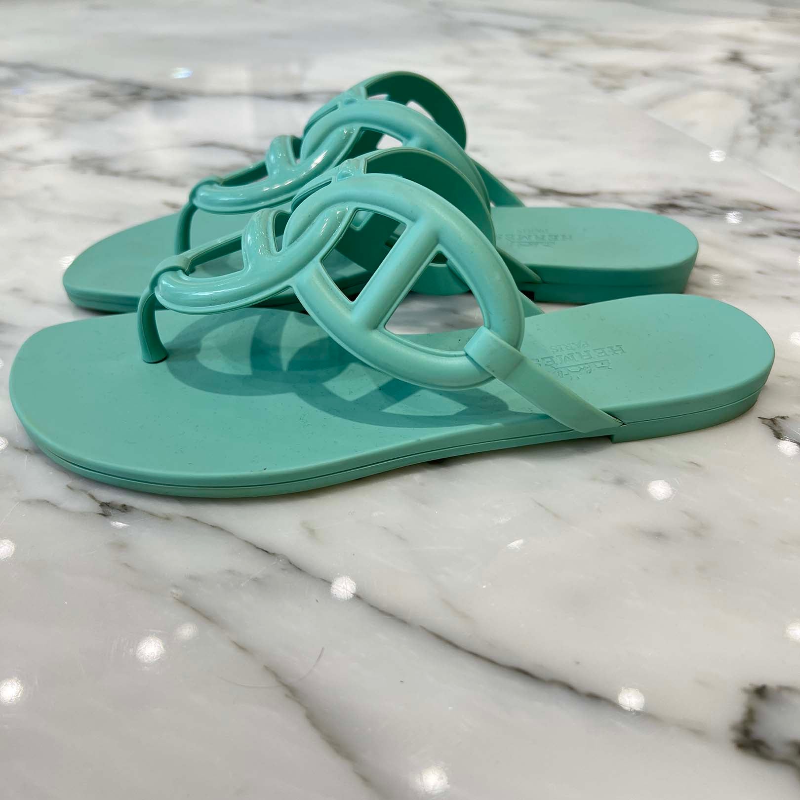 HERMES Chaine d’Ancre "Egerie" Sandals Size 35(約22.0～22.5cm) エルメス シェーヌダンクル "エジェリ"サンダル サイズ35(約22.0～22.5cm)