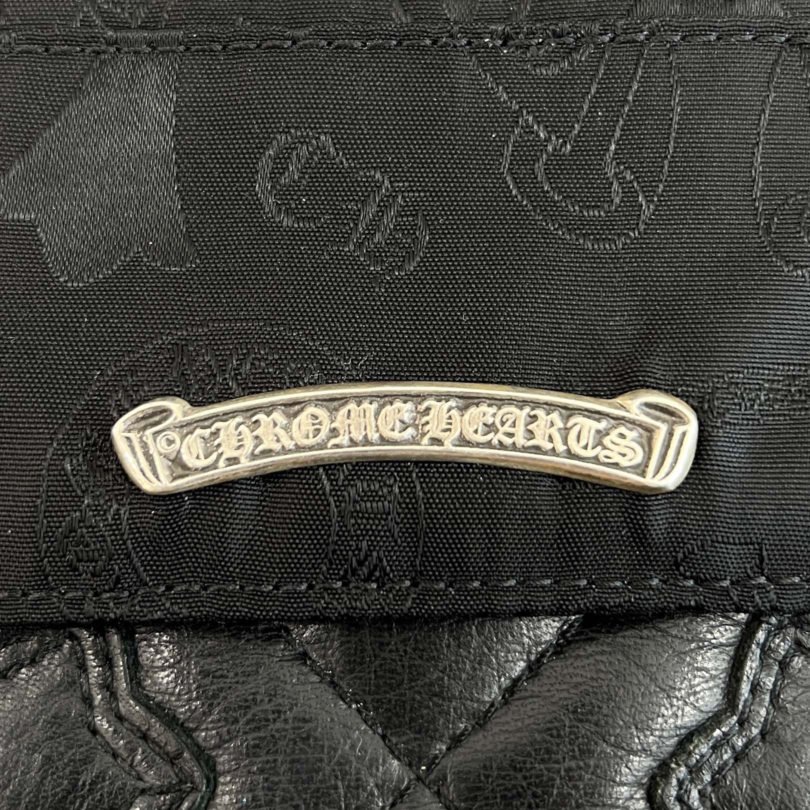 CHROME HEARTS Stencil Pattern Double Side Nylon Card Case クロムハーツ ステンシルパターン ダブルサイド ナイロンカードケース