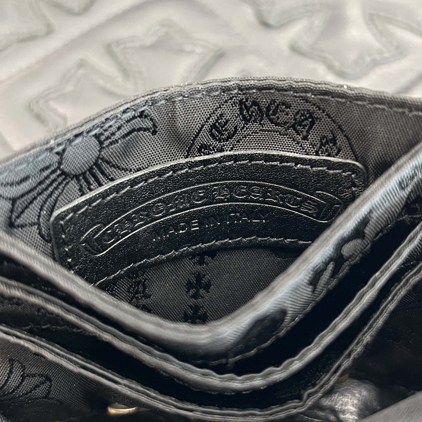 CHROME HEARTS Stencil Pattern Double Side Nylon Card Case クロムハーツ ステンシルパターン ダブルサイド ナイロンカードケース