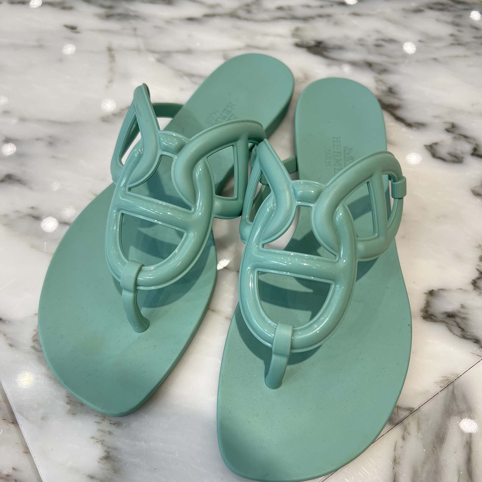 HERMES Chaine d’Ancre "Egerie" Sandals Size 35(約22.0～22.5cm) エルメス シェーヌダンクル "エジェリ"サンダル サイズ35(約22.0～22.5cm)