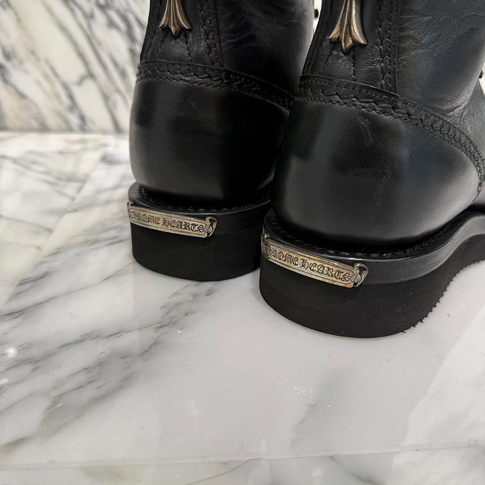 CHROME HEARTS × WESCO Custom JOBMASTER Leather Boots Size 8EE(約26.0cm～26.5cm) クロムハーツ × ウエスコ カスタム ジョブマスター レザーブーツ サイズ8EE(約26.0cm～26.5cm)