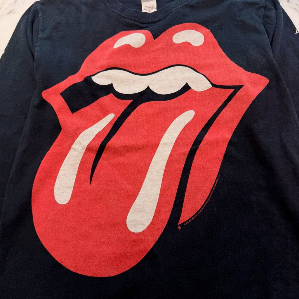 Vintage 00's The Rolling Stones "A BIGGER BANG 2005" Rip & Tongue anvil L/S Tee Size L ヴィンテージ 00's ザ ローリング・ストーンズ "ア・ビガー・バン 2005" リップアンドタン アンヴィル社製 ロングスリーブTシャツ サイズL