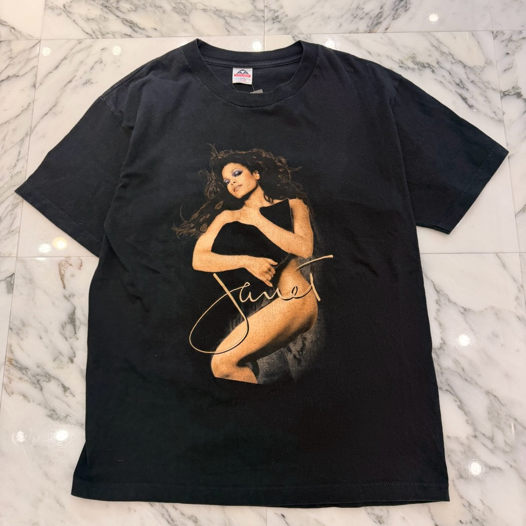 Vintage 00's Janet Jackson "ALL FOR YOU TOUR 2001" ALSTYLE S/S Tee Size L ヴィンテージ 00's ジャネット・ジャクソン "オール・フォー・ユー・ツアー 2001" アルスタイル社製 Tシャツ サイズL