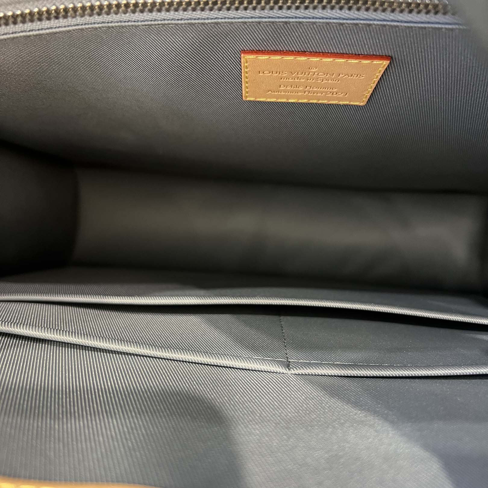 LOUIS VUITTON 2021AW Sac Plat Monogram Mirror Tote Bag M45884 ルイヴィトン サックプラ モノグラムミラートートバッグ