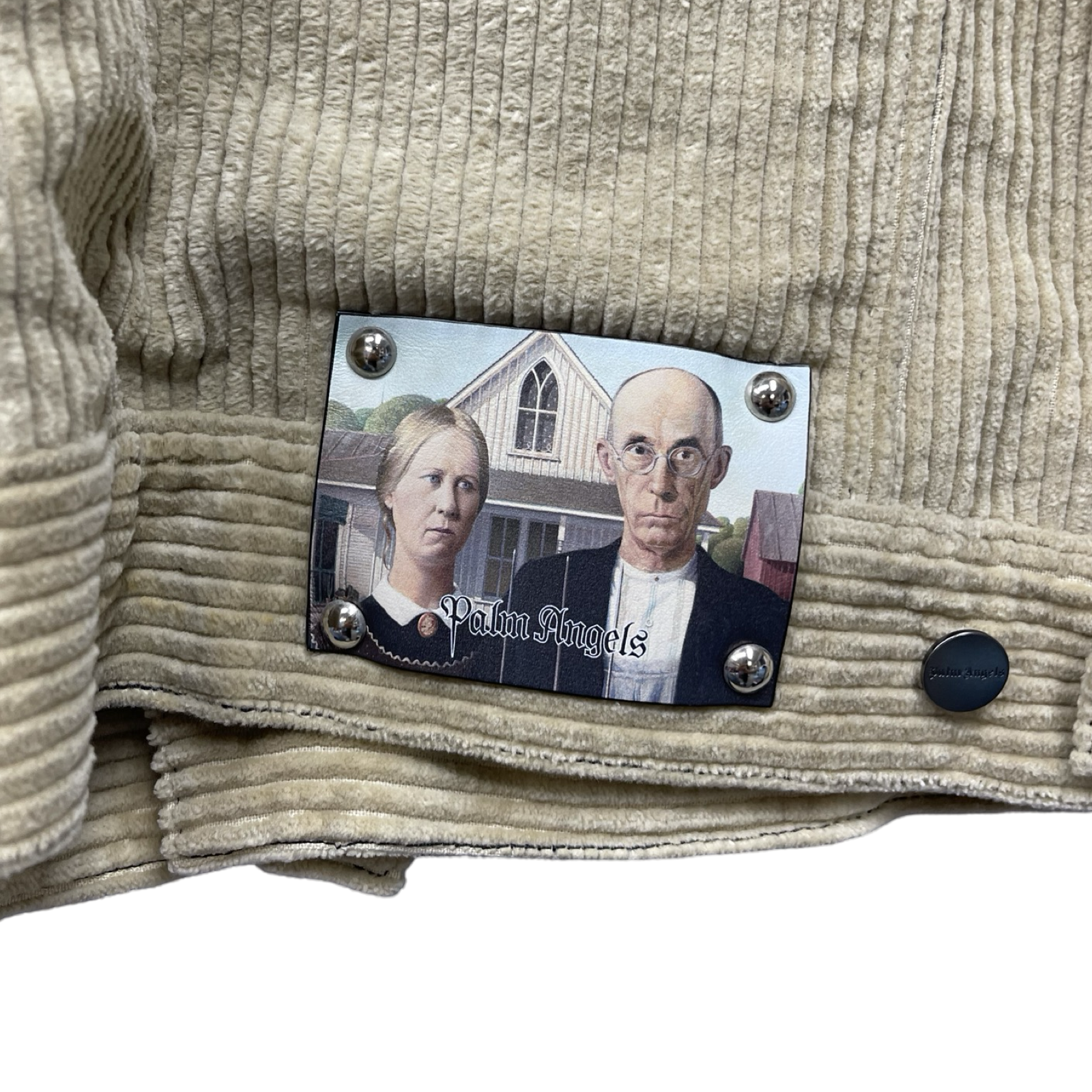 Palm Angels 2018AW Corduroy Trucker Jacket PMEA055F18419003 Size S