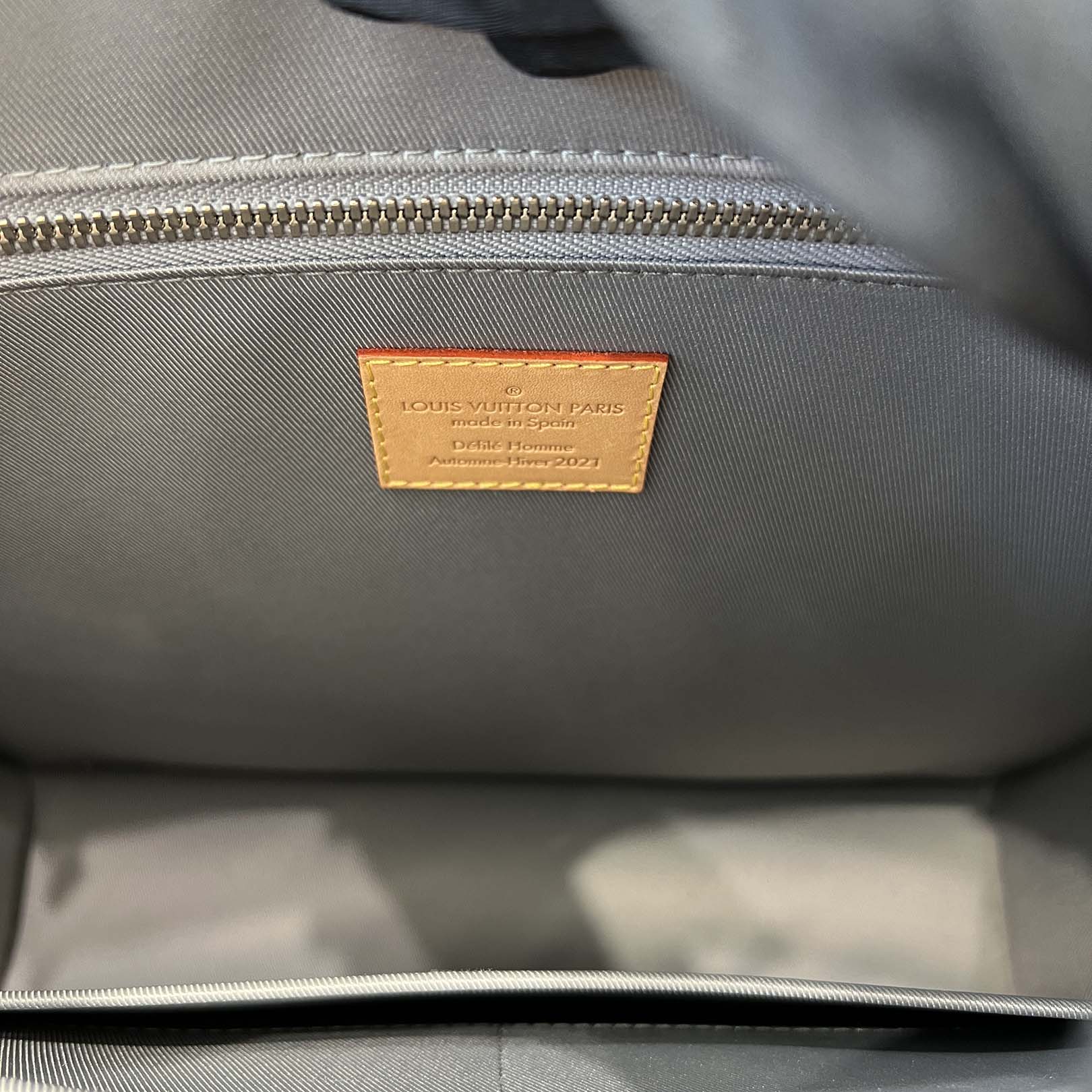 LOUIS VUITTON 2021AW Sac Plat Monogram Mirror Tote Bag M45884 ルイ