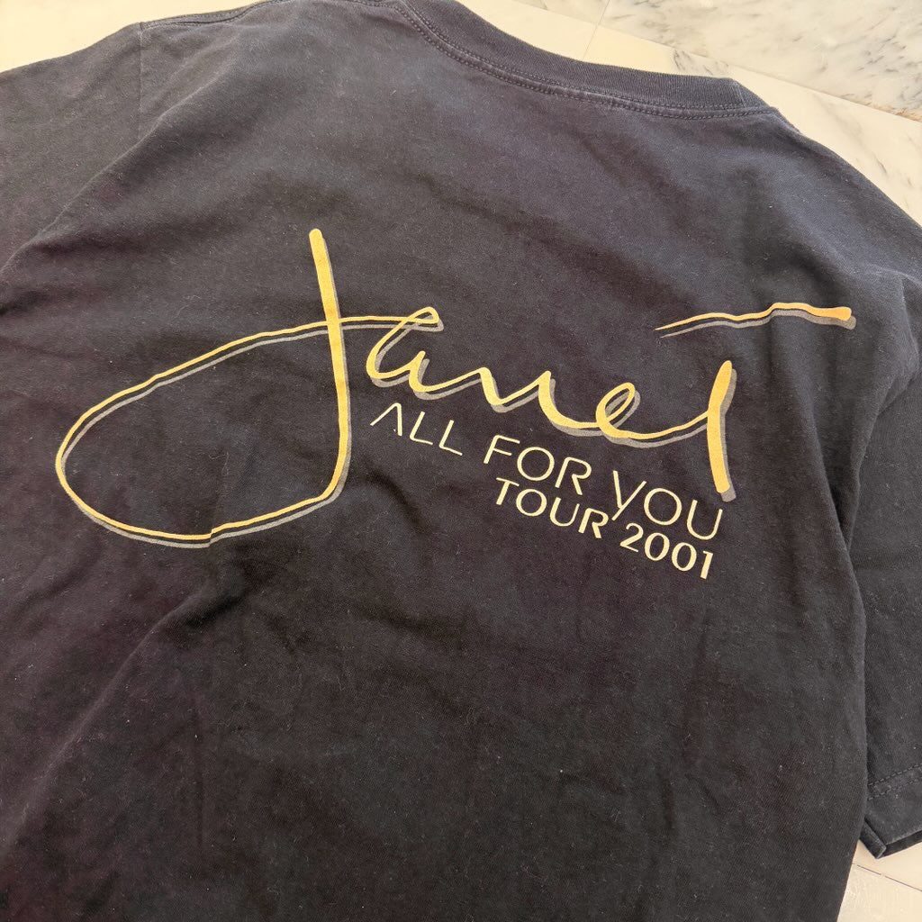 Vintage 00's Janet Jackson "ALL FOR YOU TOUR 2001" ALSTYLE S/S Tee Size L ヴィンテージ 00's ジャネット・ジャクソン "オール・フォー・ユー・ツアー 2001" アルスタイル社製 Tシャツ サイズL