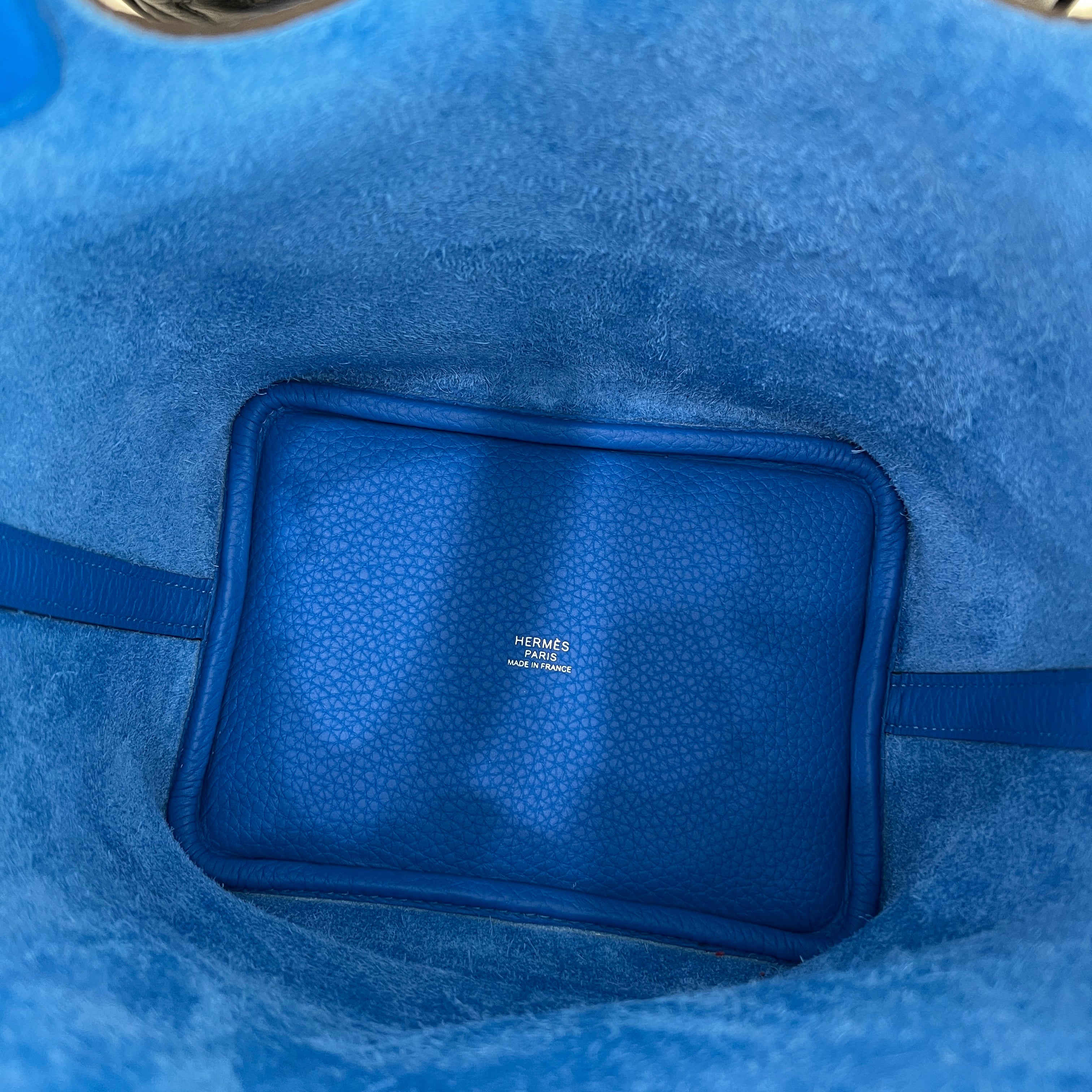 HERMES Picotin Lock PM 18 "Blue Hydra" K刻印 エルメス ピコタンロック PM 18 "ブルーイドラ" K刻印