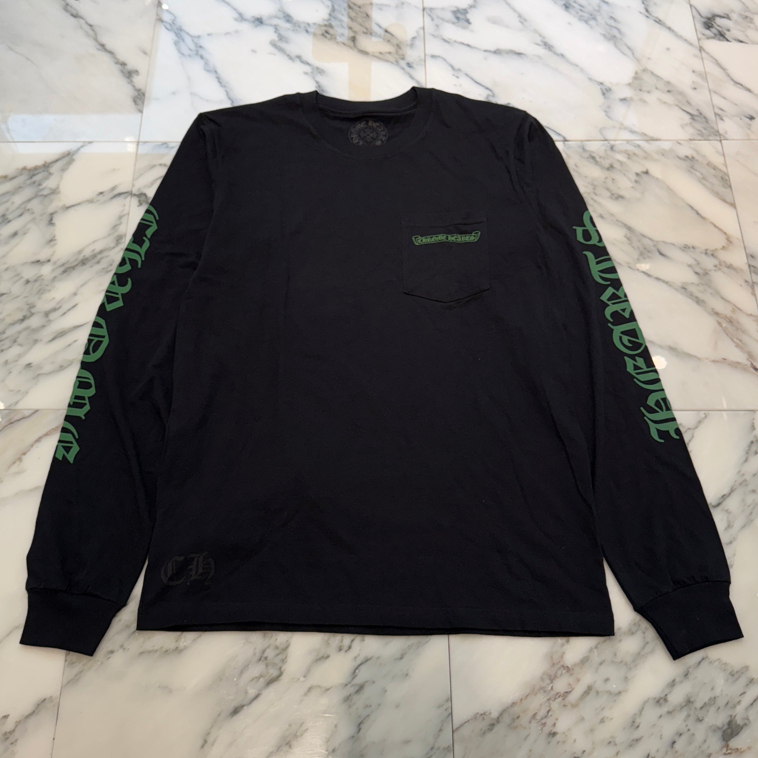 クロムハーツ long tee cross green クロムハーツ long tee cross green