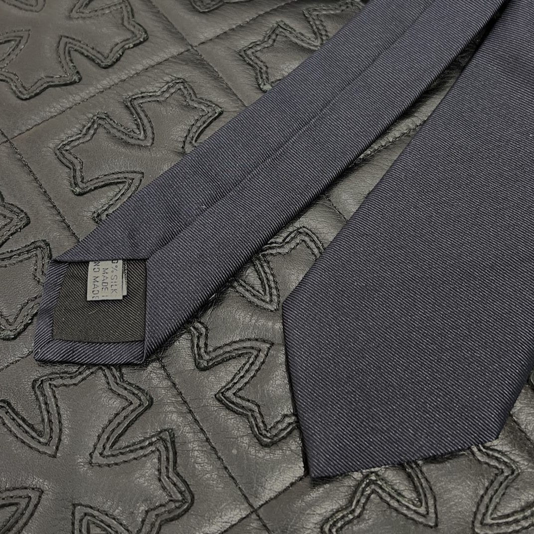 DIOR Heart Embroidered Narrow Tie 14C1047A0574 ディオール ハート刺繍 ナローネクタイ
