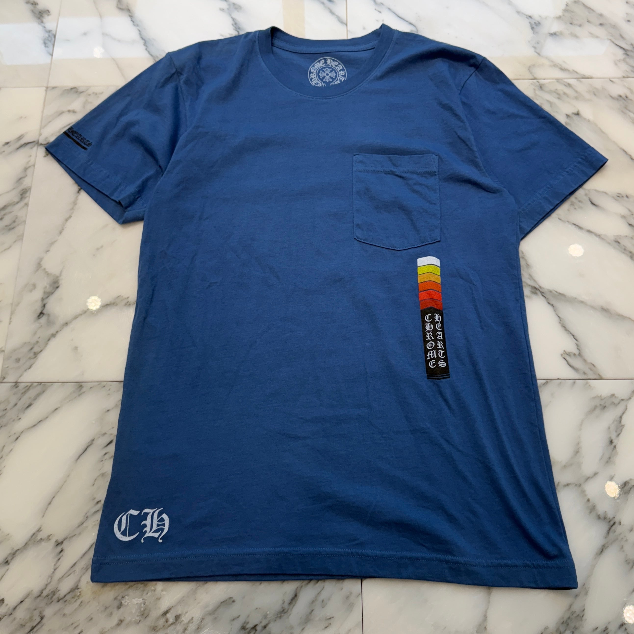 CHROME HEARTS Neon Bar Logo Tee Size M クロムハーツ ネオンバー ロゴ Tシャツ サイズM