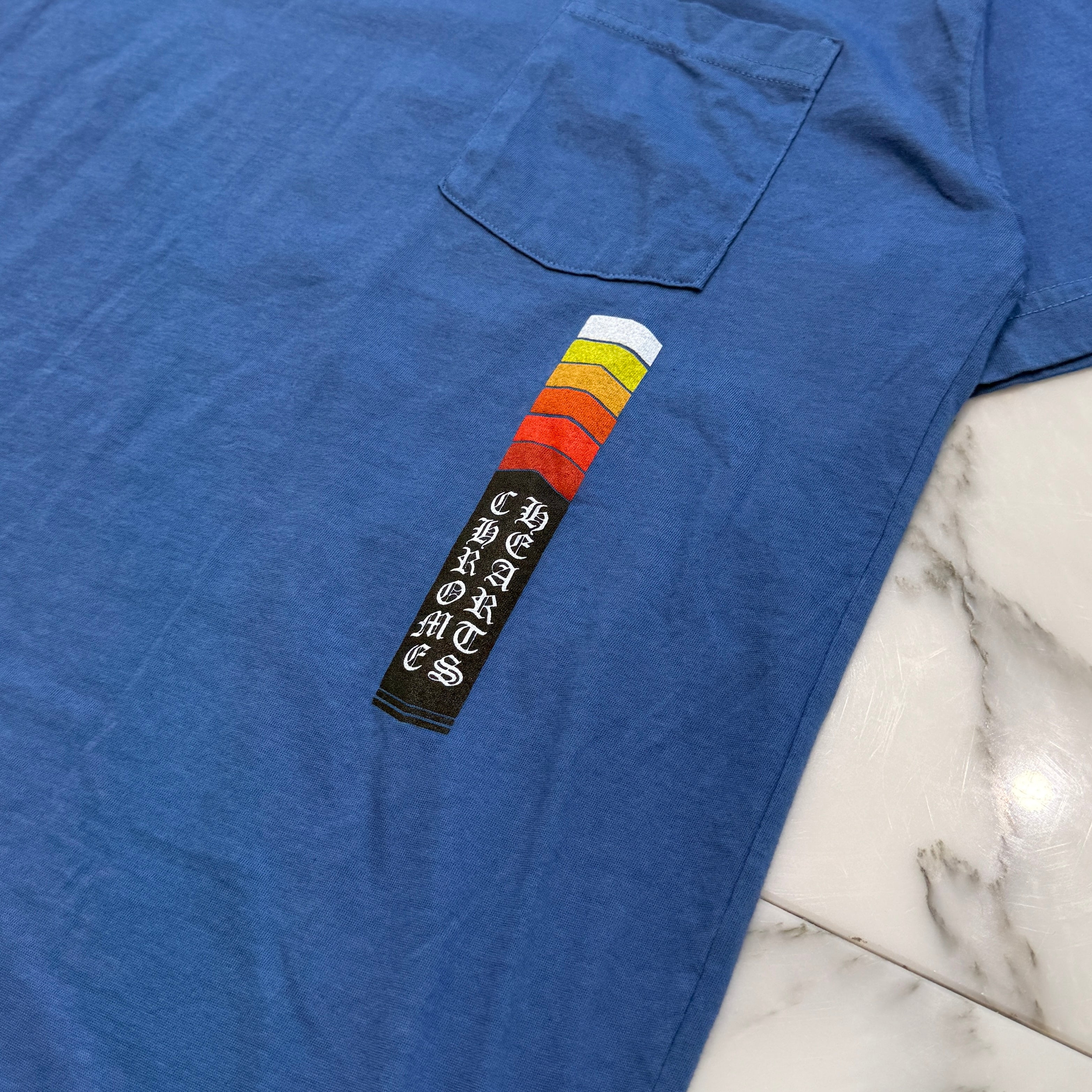 CHROME HEARTS Neon Bar Logo Tee Size M クロムハーツ ネオンバー ロゴ Tシャツ サイズM