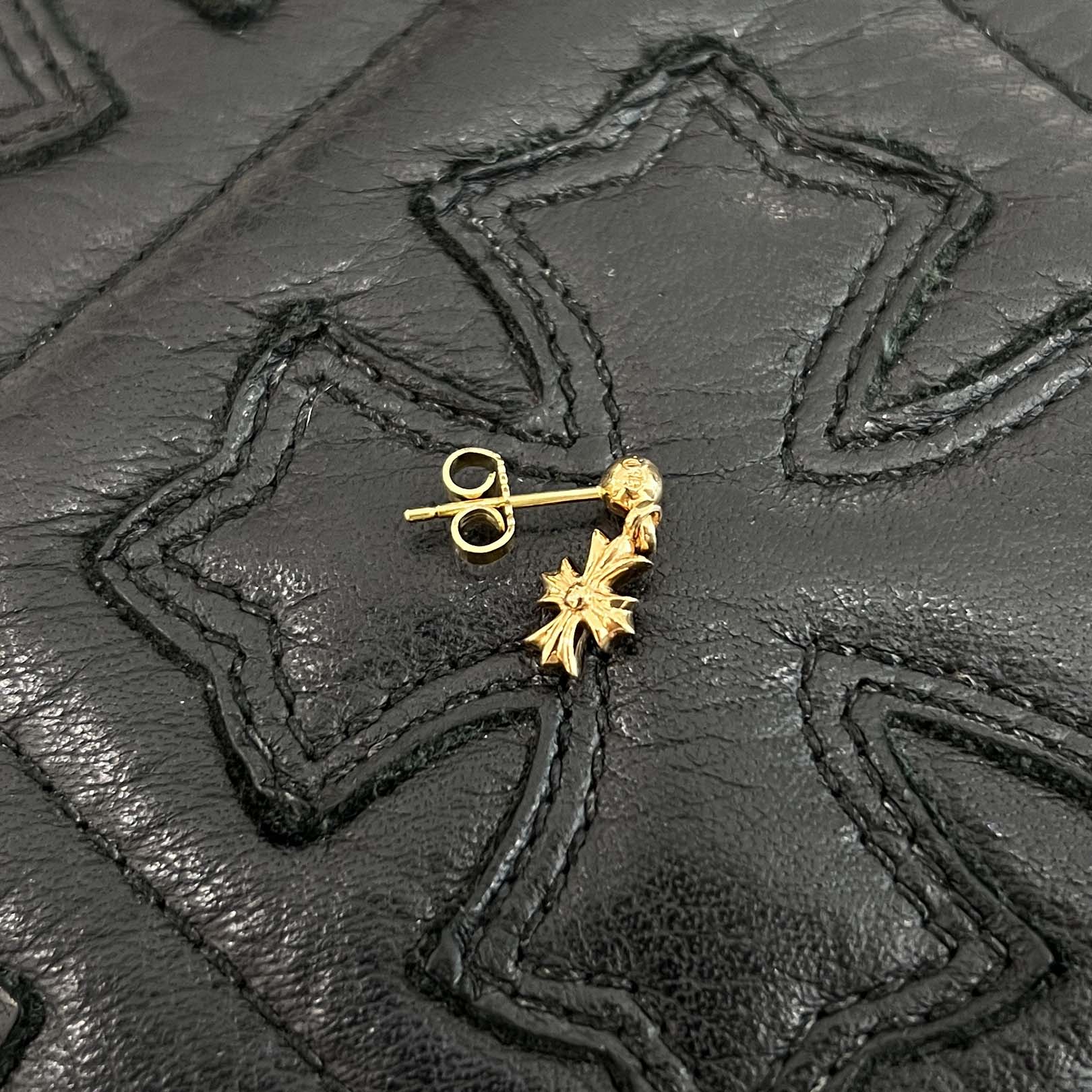 CHROME HEARTS 22K TINY E CH PLUS Earring クロムハーツ 22K タイニーE CHプラス イヤリング ピアス
