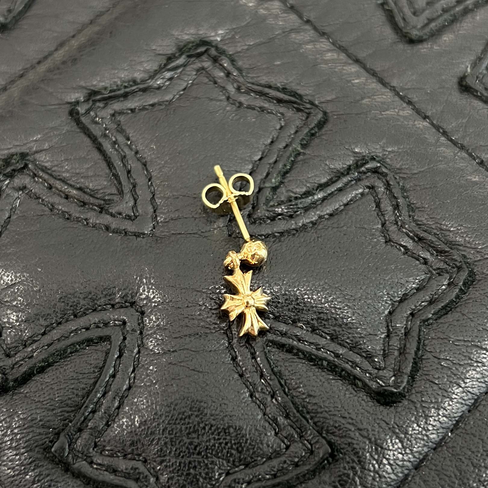 CHROME HEARTS 22K TINY E CH PLUS Earring クロムハーツ 22K