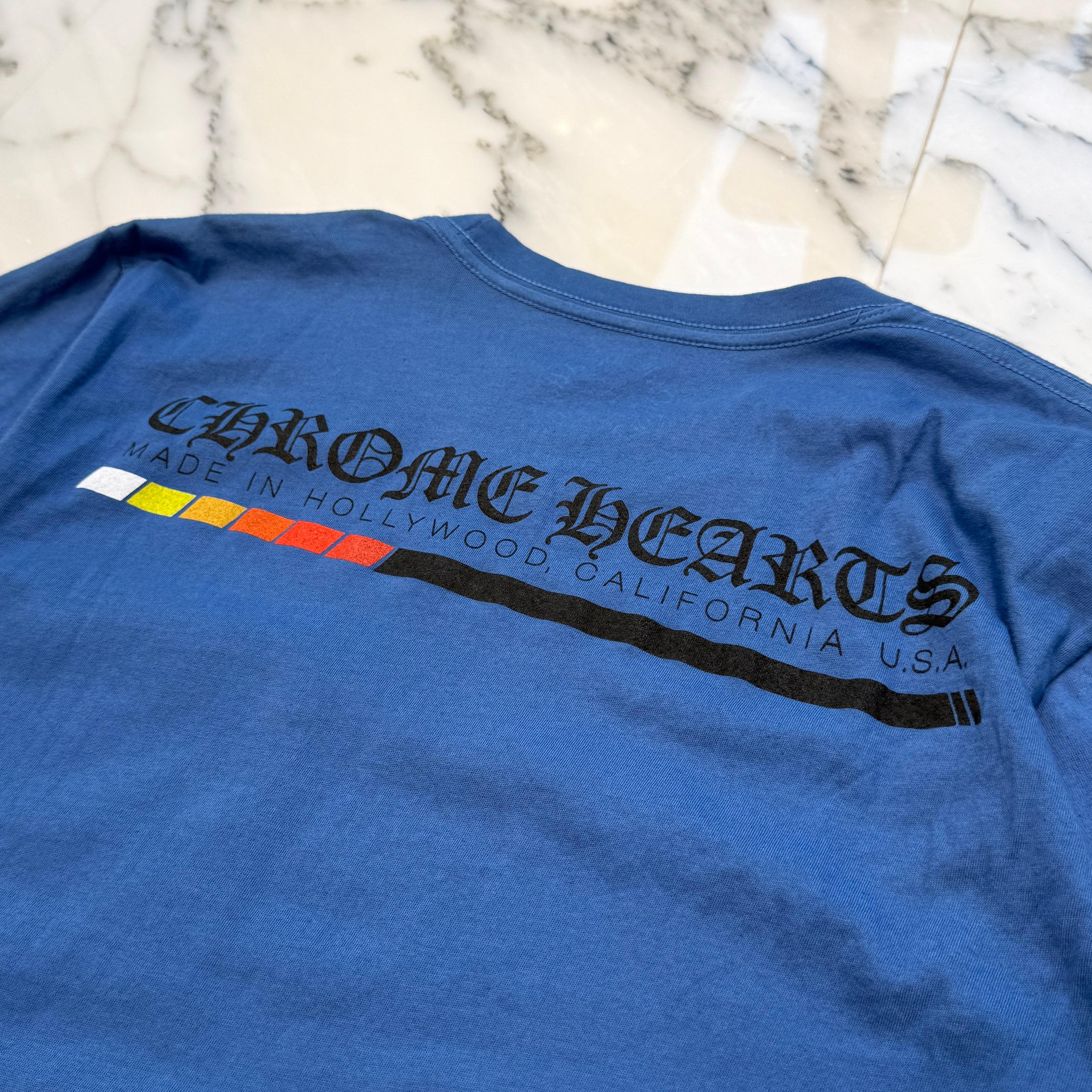 CHROME HEARTS Neon Bar Logo Tee Size M クロムハーツ ネオンバー ロゴ Tシャツ サイズM