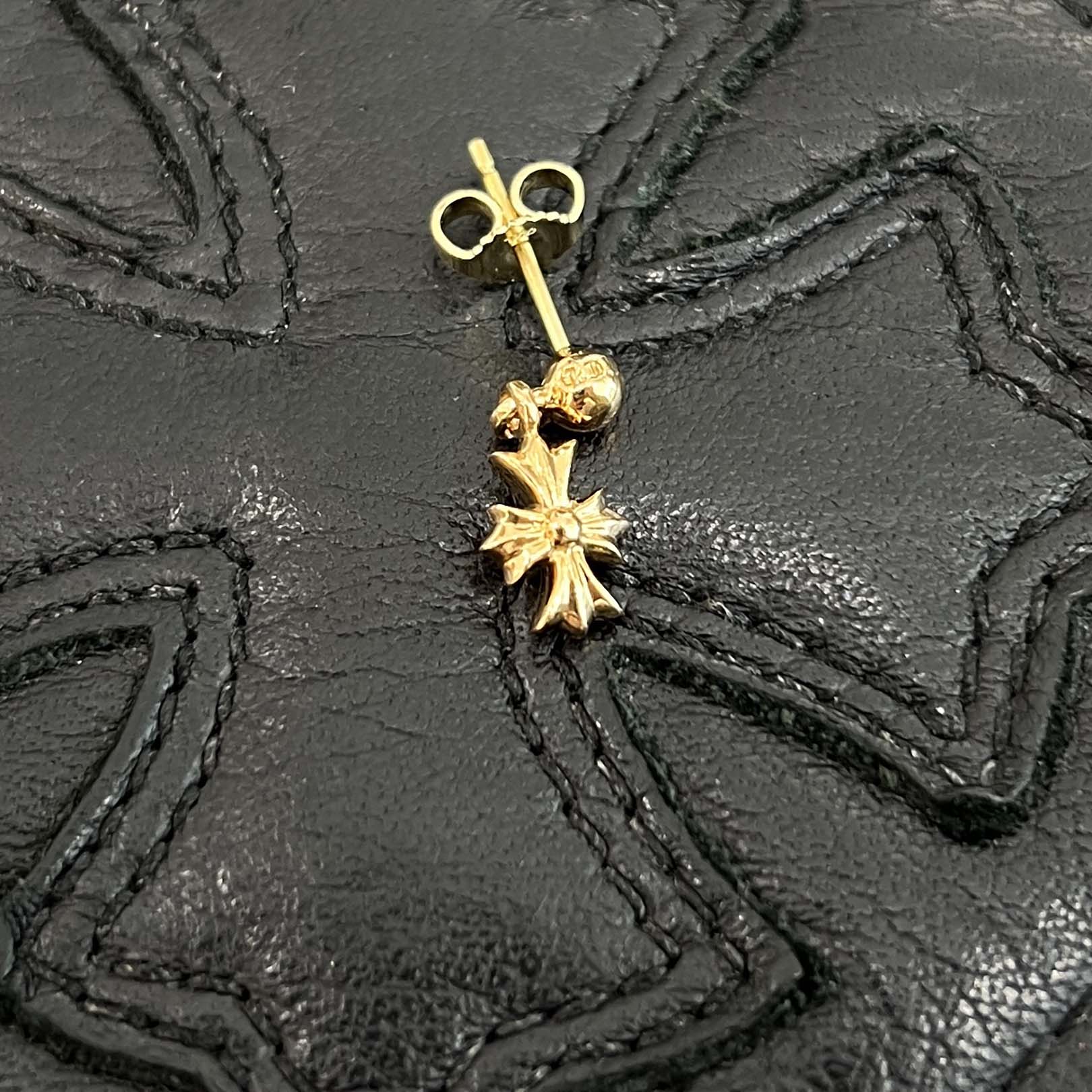 CHROME HEARTS 22K TINY E CH PLUS Earring クロムハーツ 22K タイニーE CHプラス イヤリング ピアス