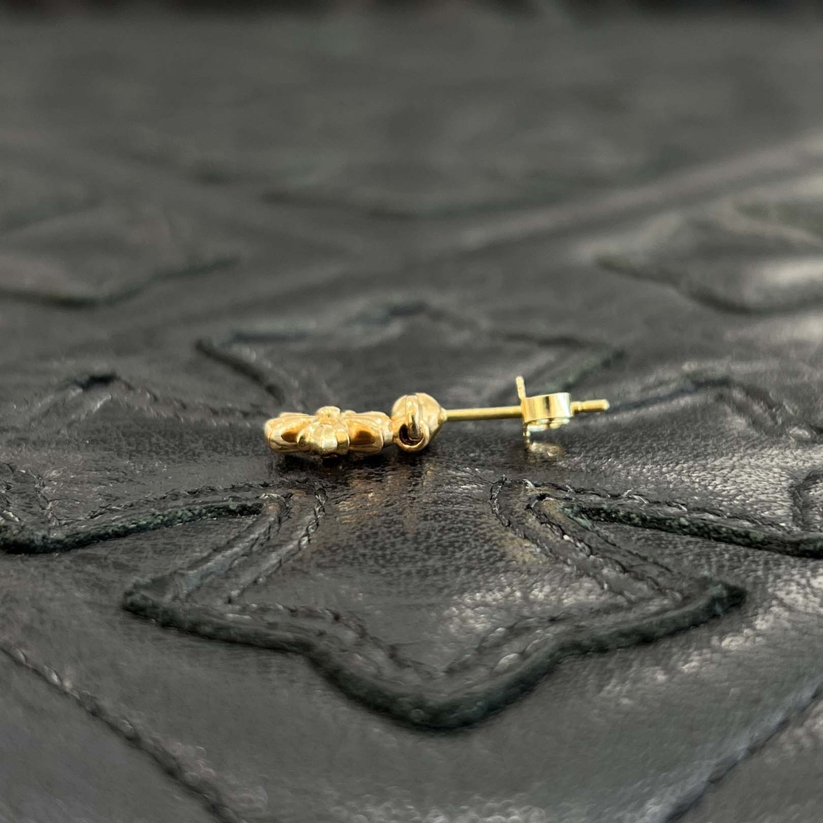 CHROME HEARTS 22K TINY E CH PLUS Earring クロムハーツ 22K タイニーE CHプラス イヤリング ピアス