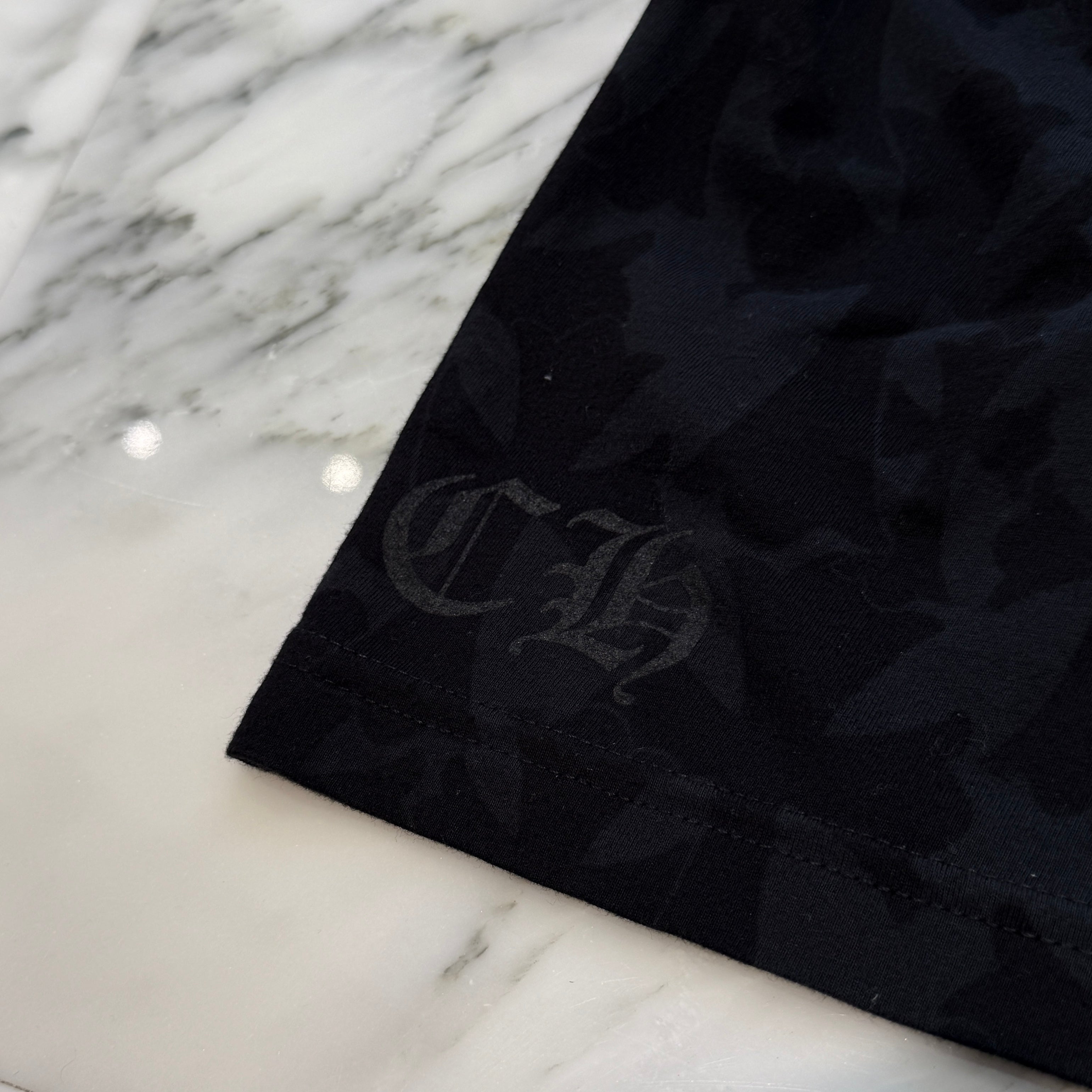 CHROME HEARTS 2024SS Graveyard Cemetery Cross Long Sleeve Tee Size L クロムハーツ グレイブヤード セメタリークロス ロングスリーブTシャツ 総柄 サイズL