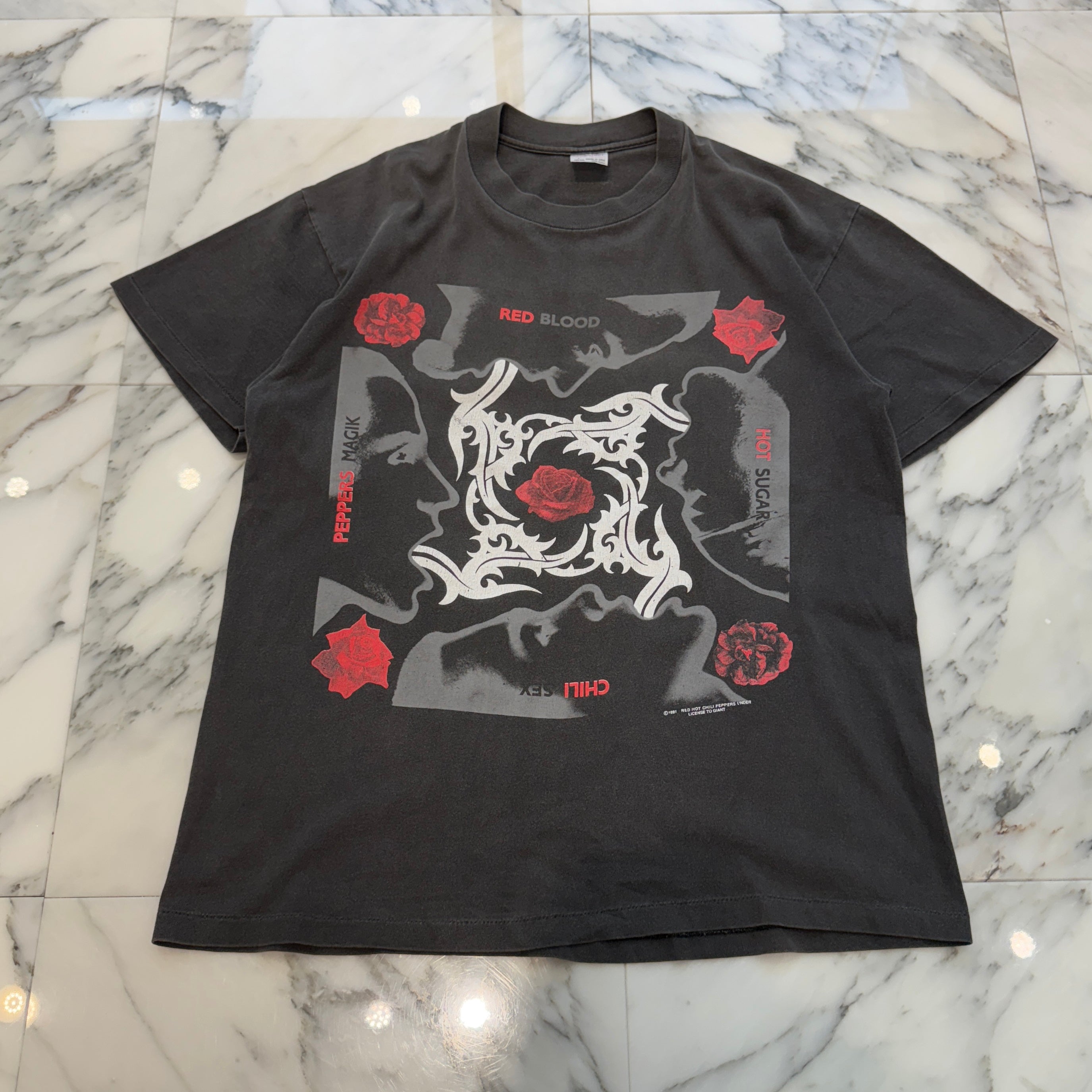 Vintage 90's RED HOT CHILI PEPPERS 1991 "BLOOD SUGAR SEX MAGIK" Stedman S/S Tee Size L 90's レッドホットチリペッパーズ 1991 "ブラッド・シュガー・セックス・マジック" ステッドマン社製 Tシャツ サイズL