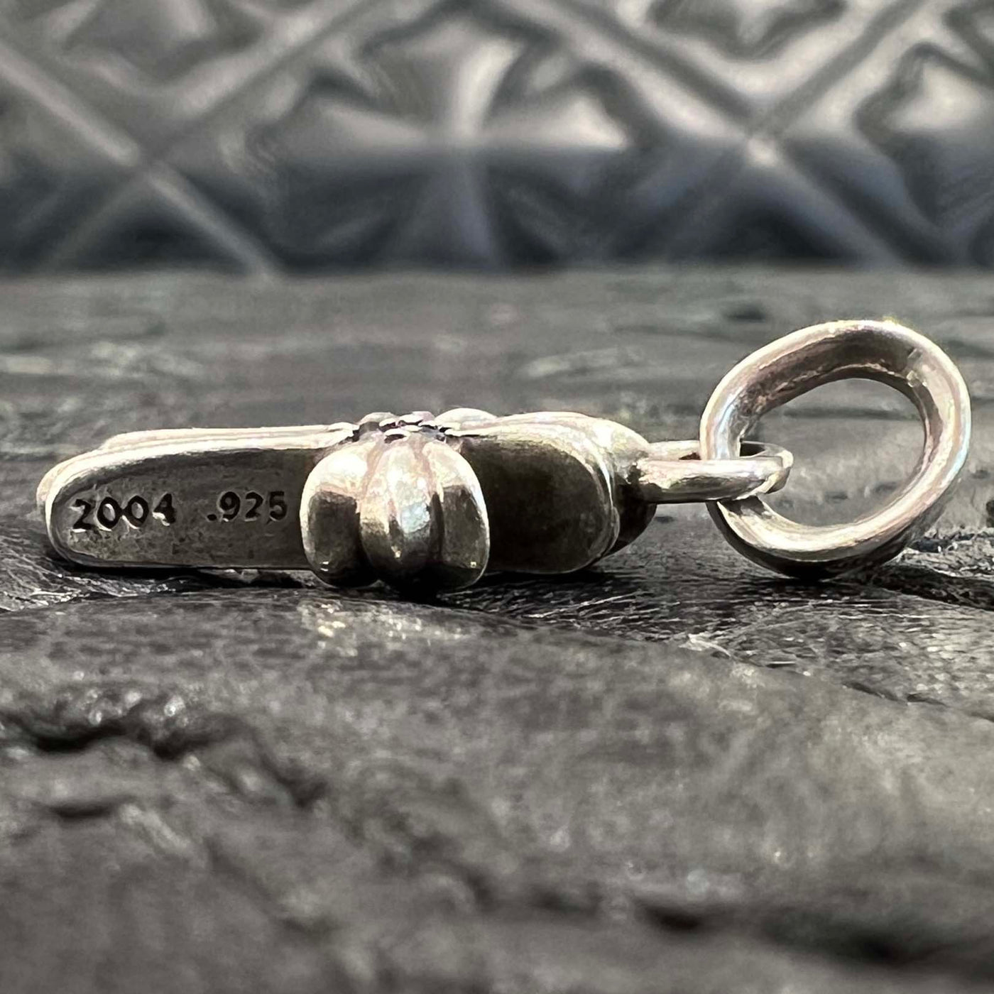 CHROME HEARTS Baby Fat Charm 1 Blue Sapphire クロムハーツ ベビー 