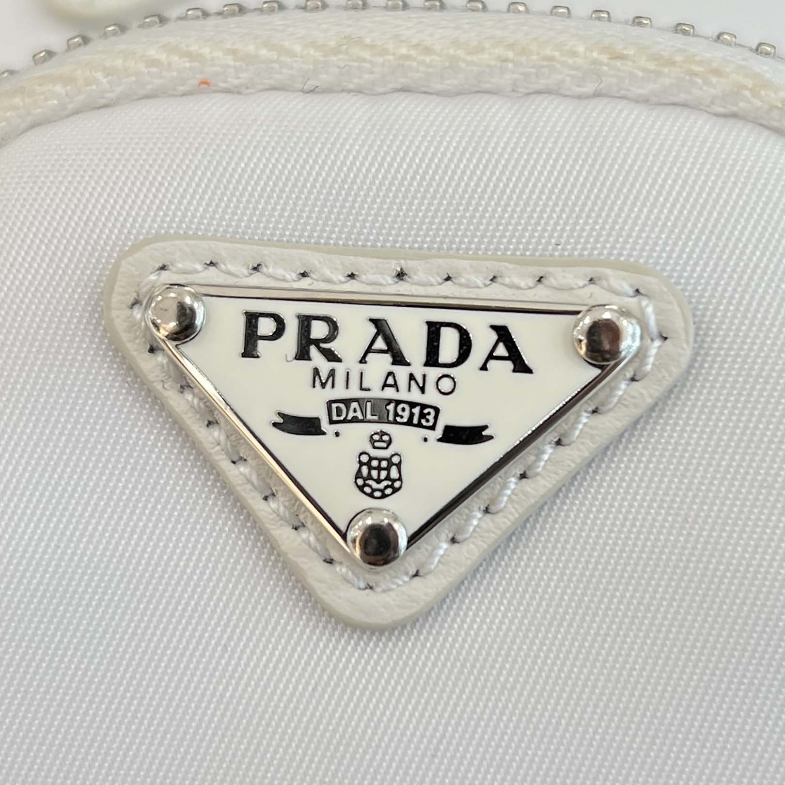 PRADA × adidas 2022SS Re-Nylon Forum Low Top Sneakers 2EG390 Size 25.5cm プラダ × アディダス リナイロンフォーラムローカットスニーカー サイズ25.5cm