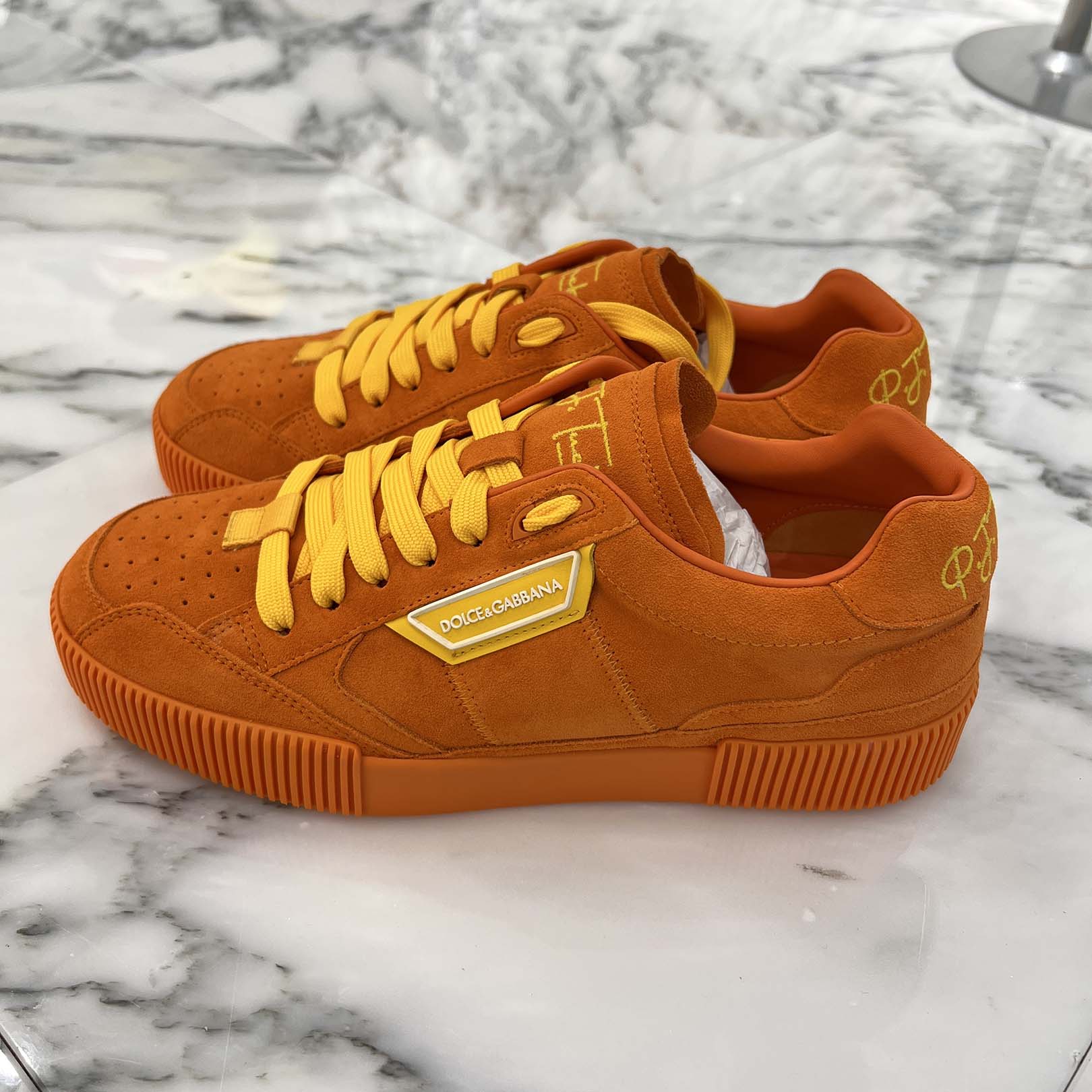 Dolce&Gabbana × P.J. Tucker Edition Suede Low Top Sneakers Size 7 (25cm) ドルチェ&ガッバー × P.J.タッカーエディションスエードローカットスニーカー サイズ7 (25cm)