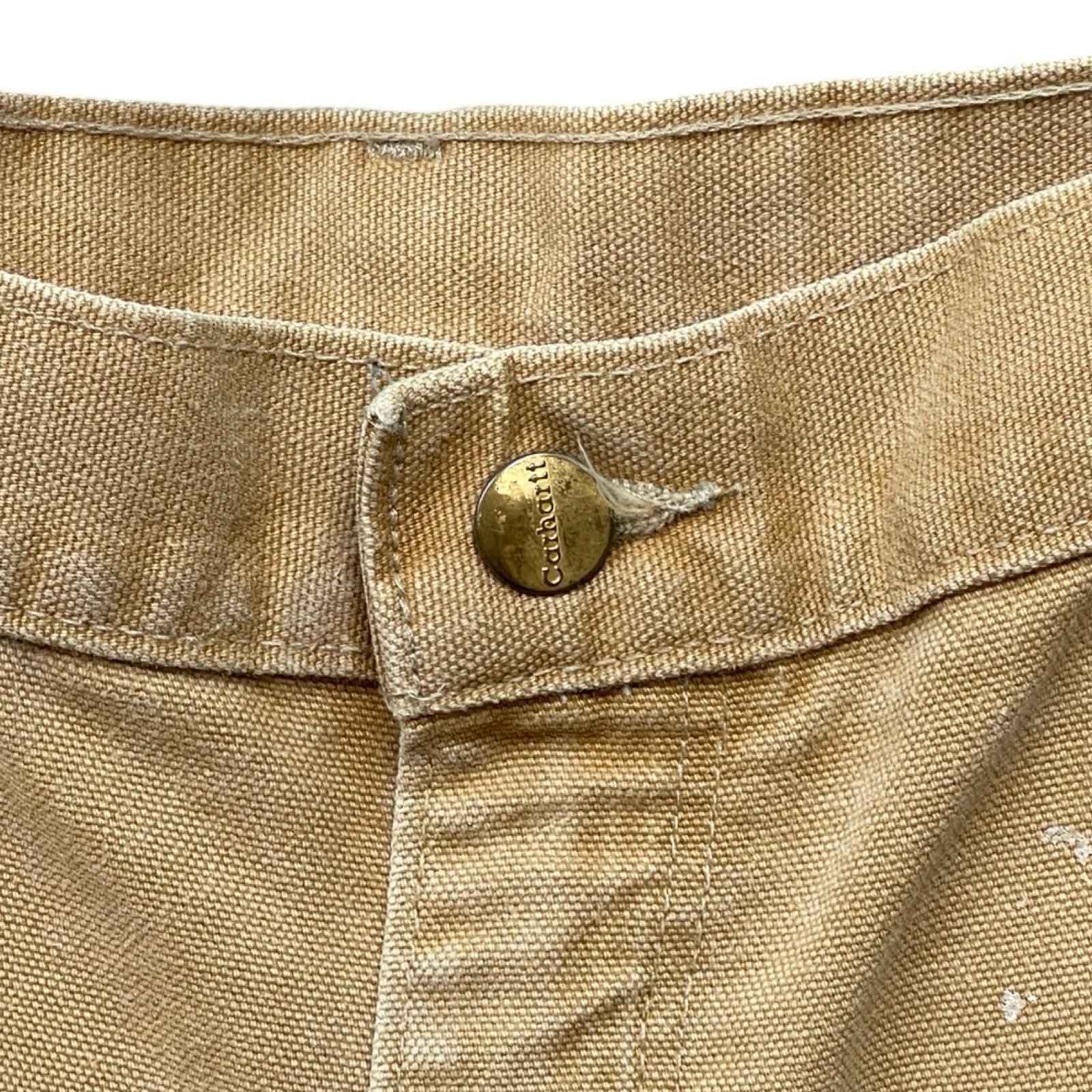 Carhartt Double Knee Denim Painter Pants Size 38×30