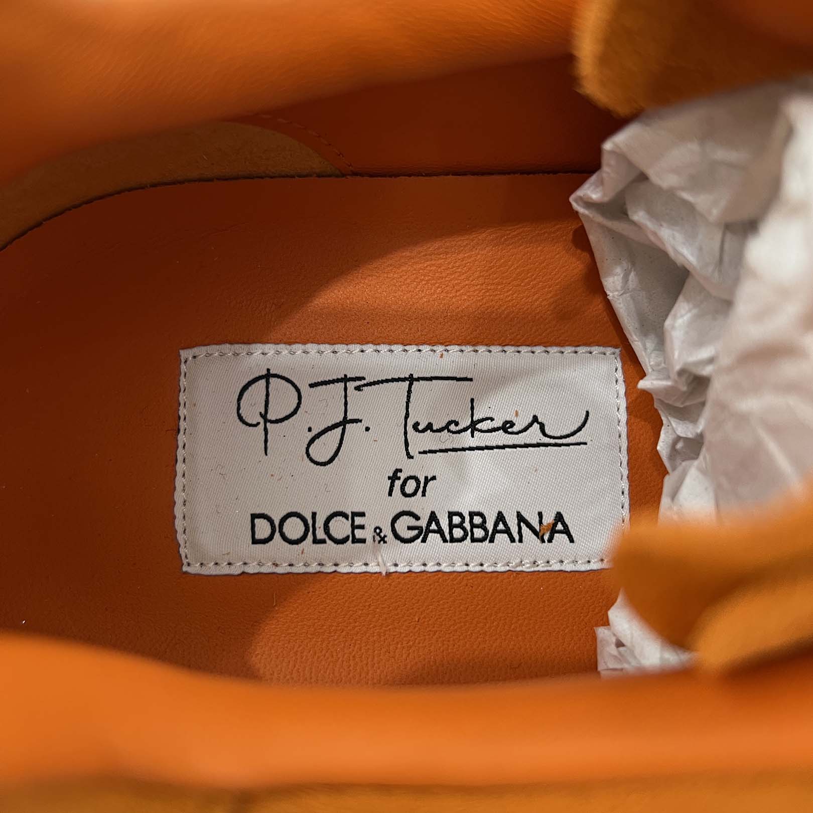 Dolce&Gabbana × P.J. Tucker Edition Suede Low Top Sneakers Size 7 (25cm) ドルチェ&ガッバー × P.J.タッカーエディションスエードローカットスニーカー サイズ7 (25cm)