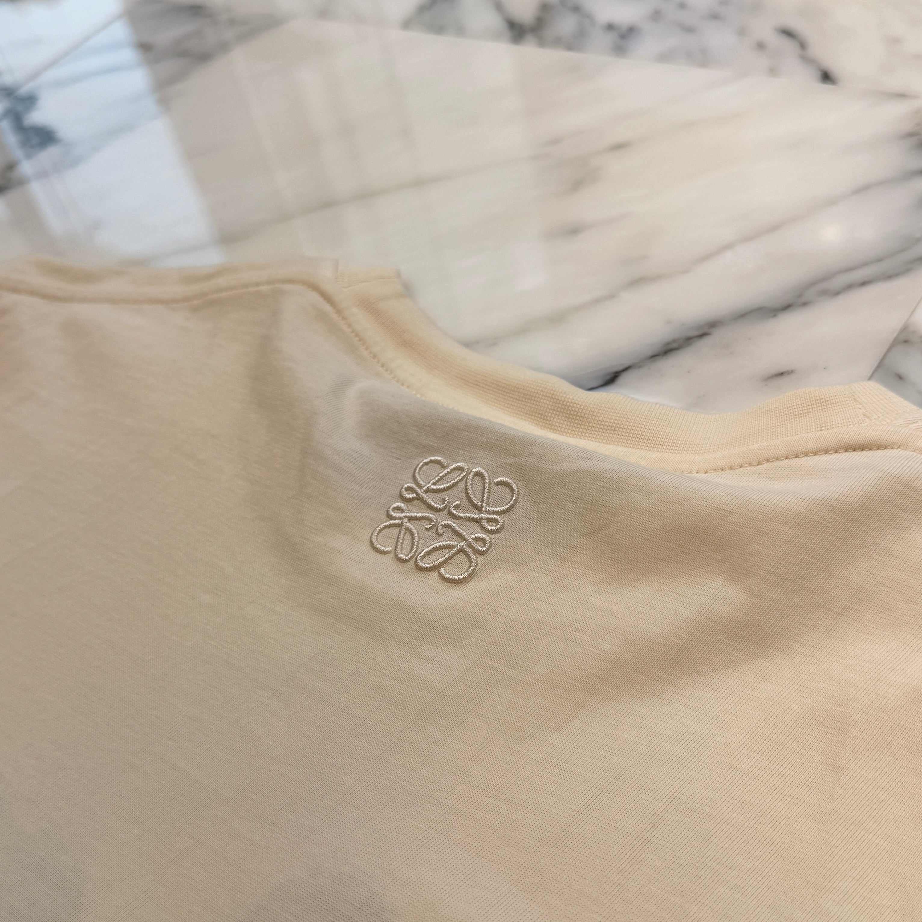 ロエベ　Tシャツ　サボテン LOEWE 2022SS Cactus Logo Embroidery Tee S616Y22J02 Size XS