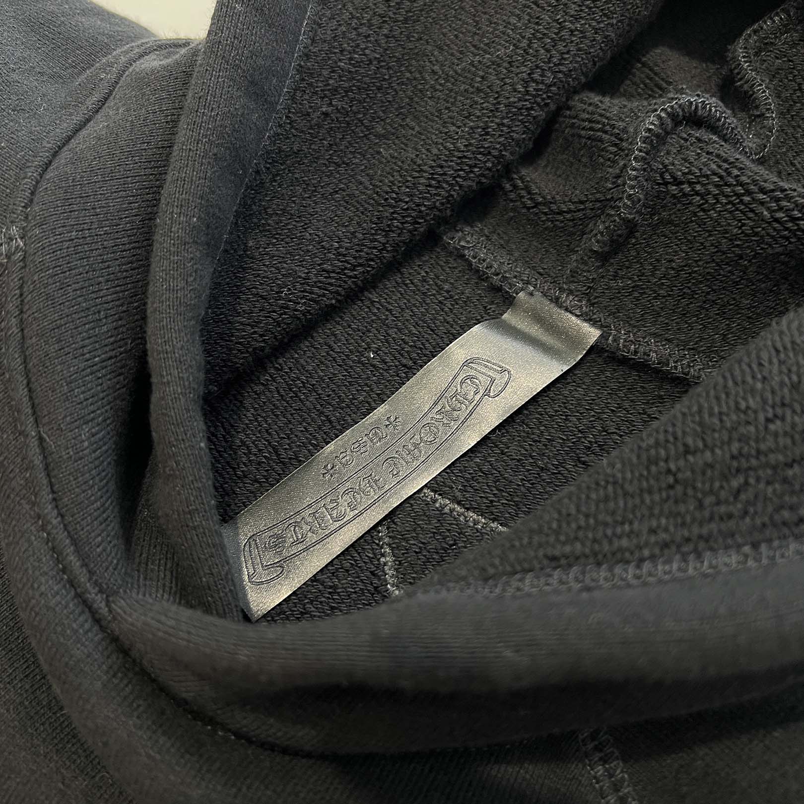 CHROME HEARTS 2025SS Y NOT Cemetery Cross Applique Embroidery Pullover Hoodie Size L クロムハーツ ワイノット セメタリークロス アップリケ刺繡 プルオーバーフーディ サイズL