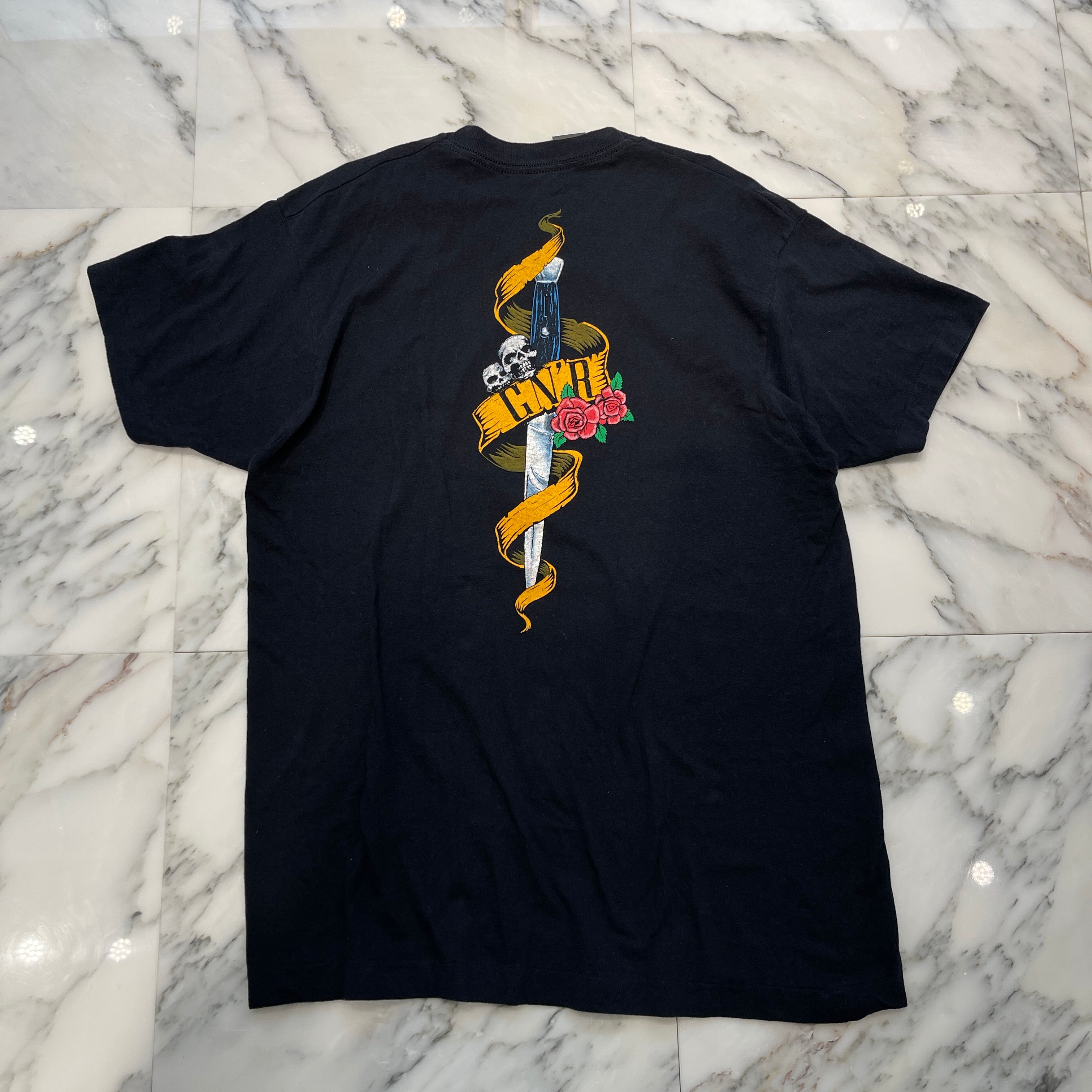 Vintage 90's Guns N' Roses "Use Your Illusion" Crown Skull S/S Tee ヴィンテージ 90's ガンズ・アンド・ローゼズ "ユーズユアーイリュージョン" クラウンスカル Tシャツ