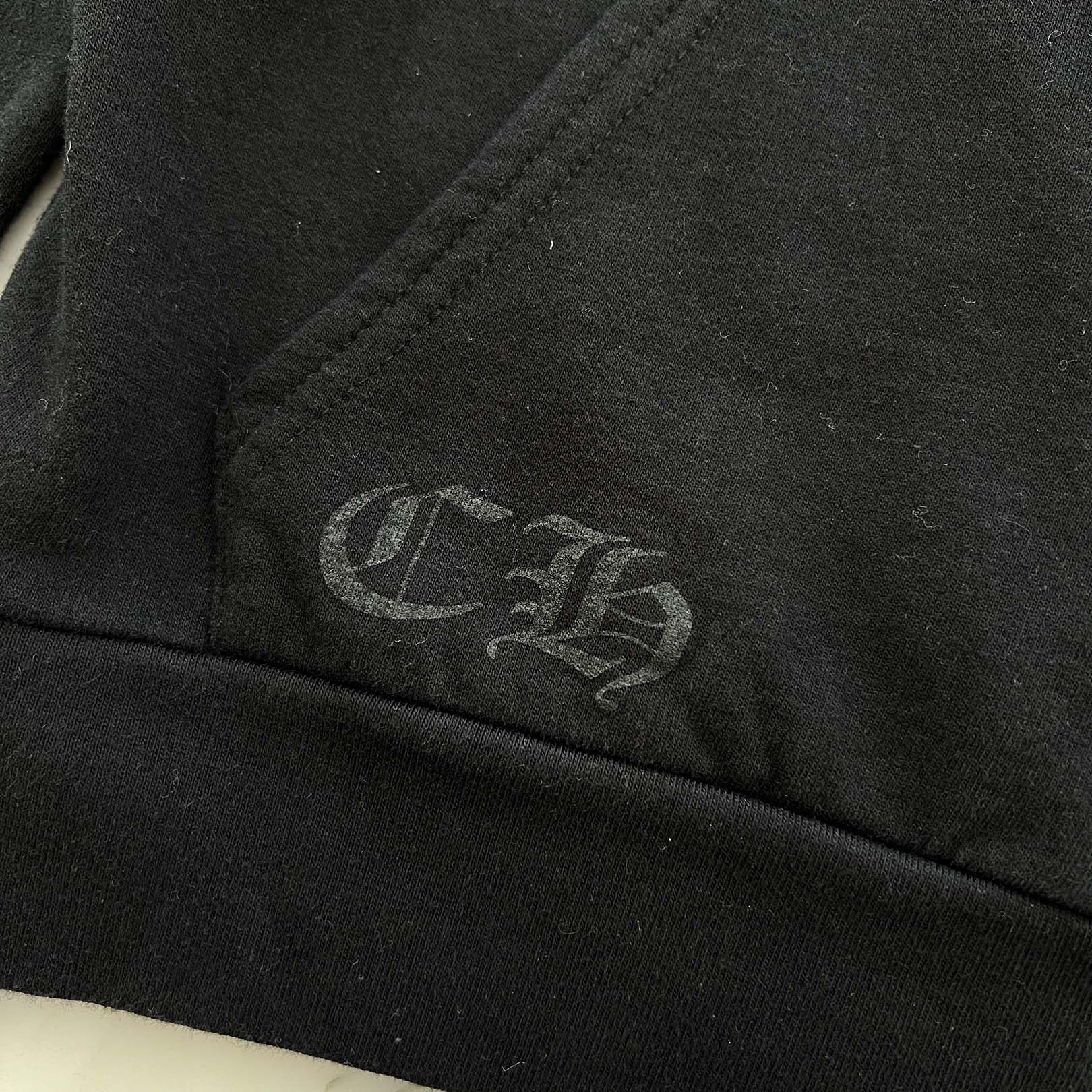 CHROME HEARTS Red Vine Dagger Arm Logo Zip Up Hoodie Size L クロムハーツ レッドヴァインダガー アームロゴ ジップアップ フーディー サイズL