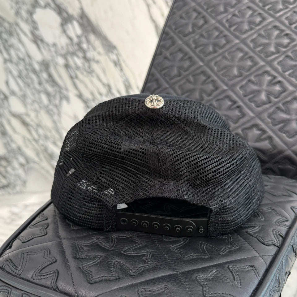 CHROME HEARTS Triple Cross Patch Trucker Cap ONE SIZE (53-60) クロムハーツ トリプルクロスパッチトラッカーキャップ サイズONE SIZE (53-60)