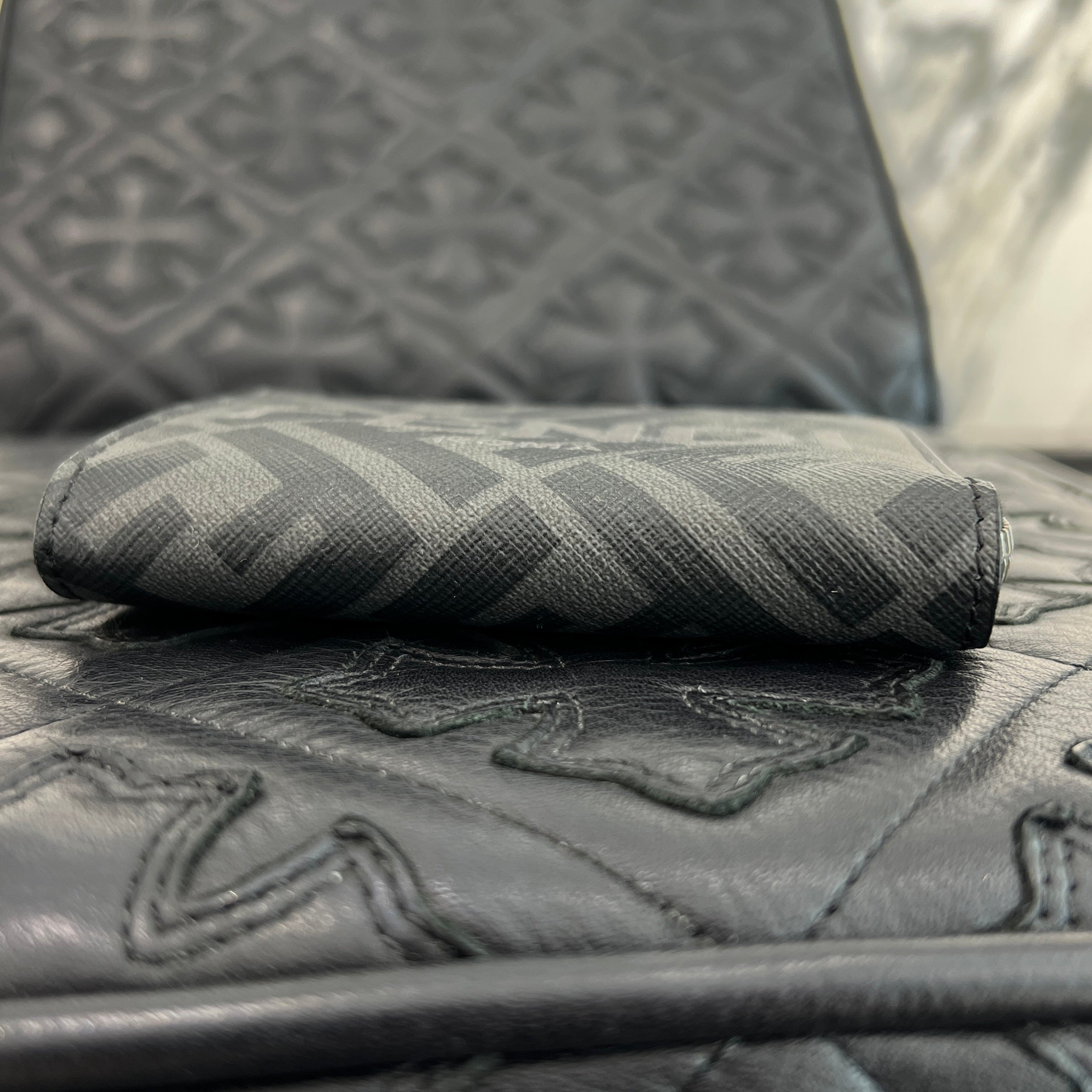 FENDI 2022AW FF Fabric Card Case 7M0341 AJJ8 F0TUH フェンディ FFファブリック カードケース