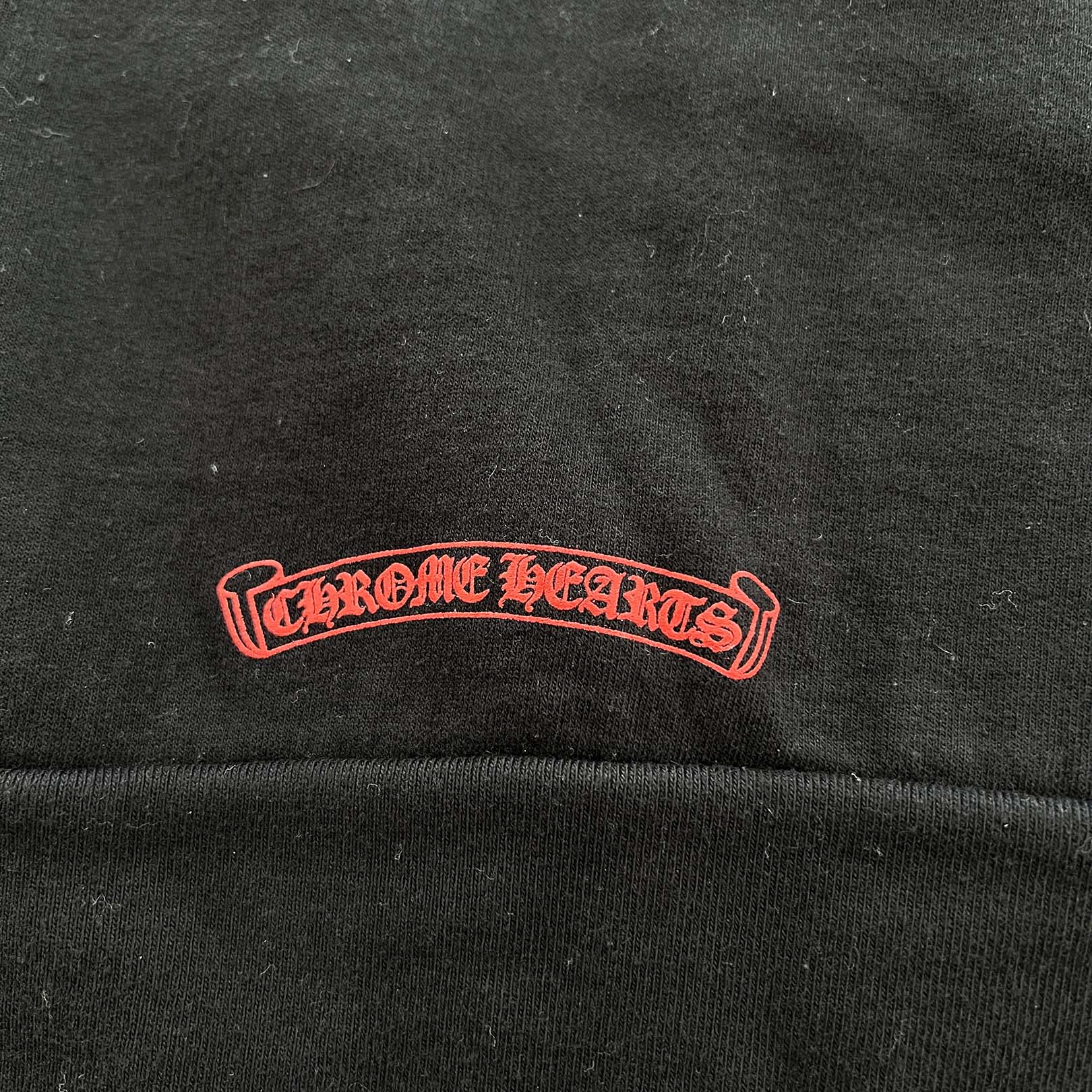 CHROME HEARTS Red Vine Dagger Arm Logo Zip Up Hoodie Size L クロムハーツ レッドヴァインダガー アームロゴ ジップアップ フーディー サイズL